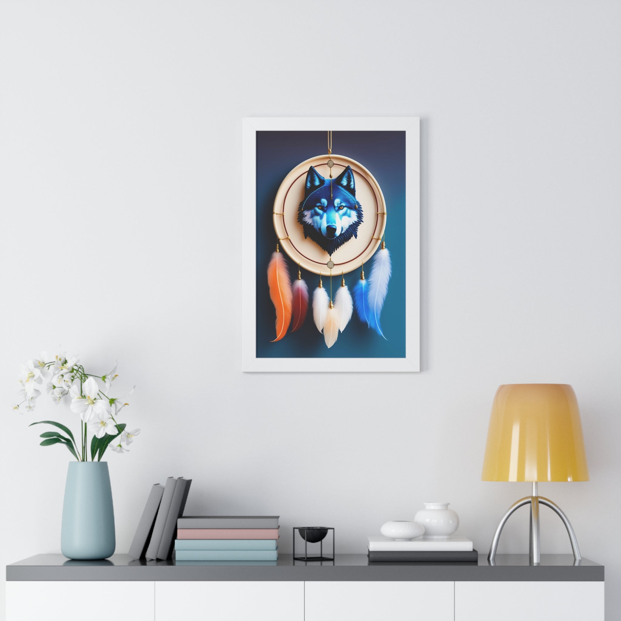 "BOHO" Framed Vertical Poster