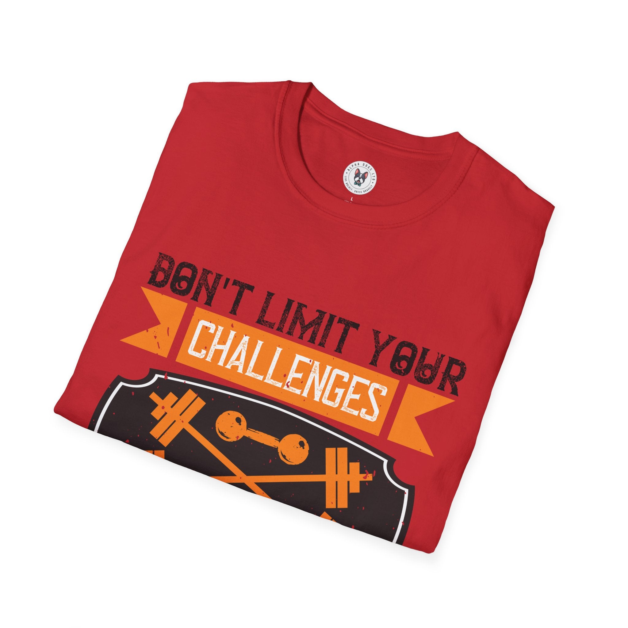 "Don't Limit Your Challenges,Challenge Your Limit" Unisex Soft style T-Shirt