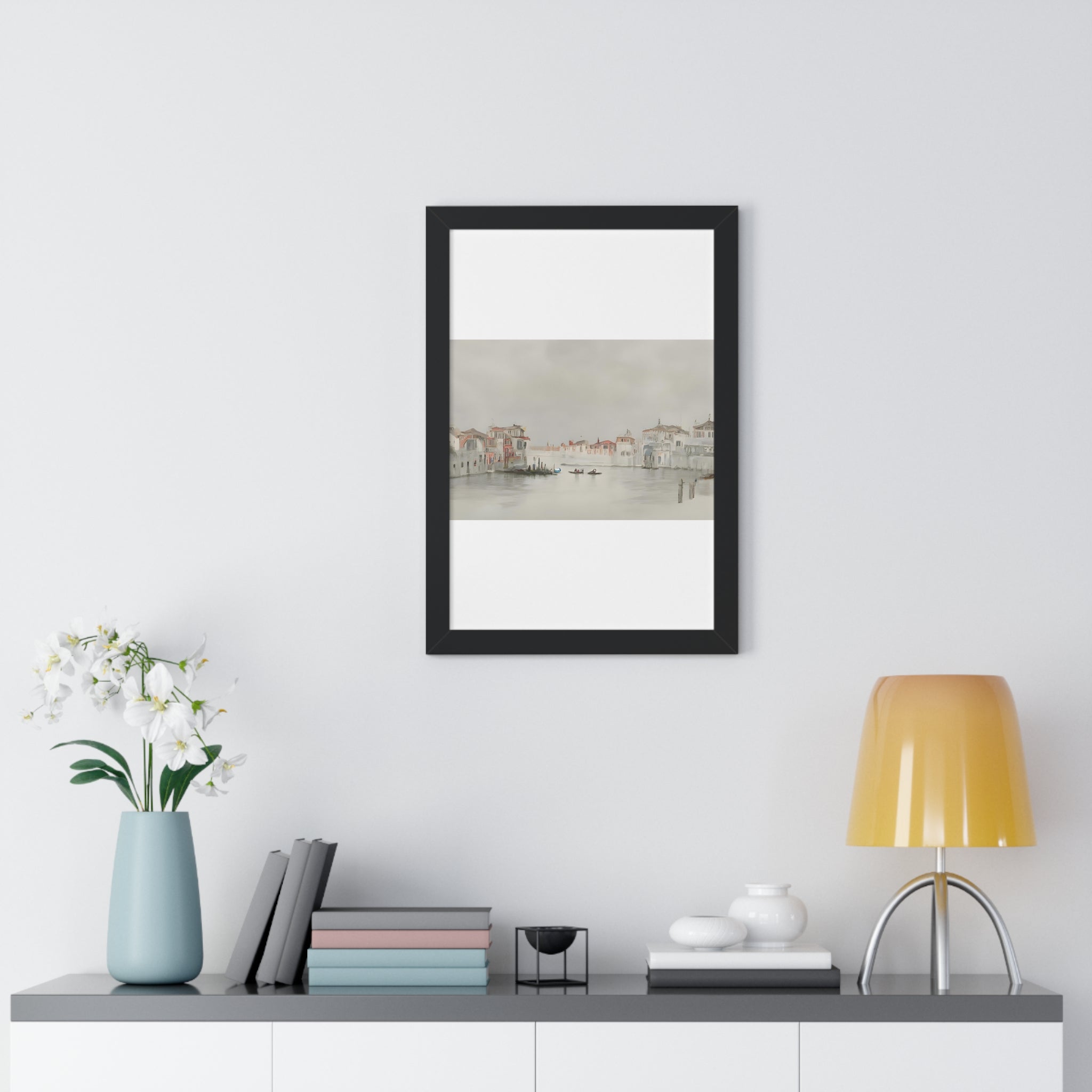 "ARCHITECTURE" Framed Vertical Poster