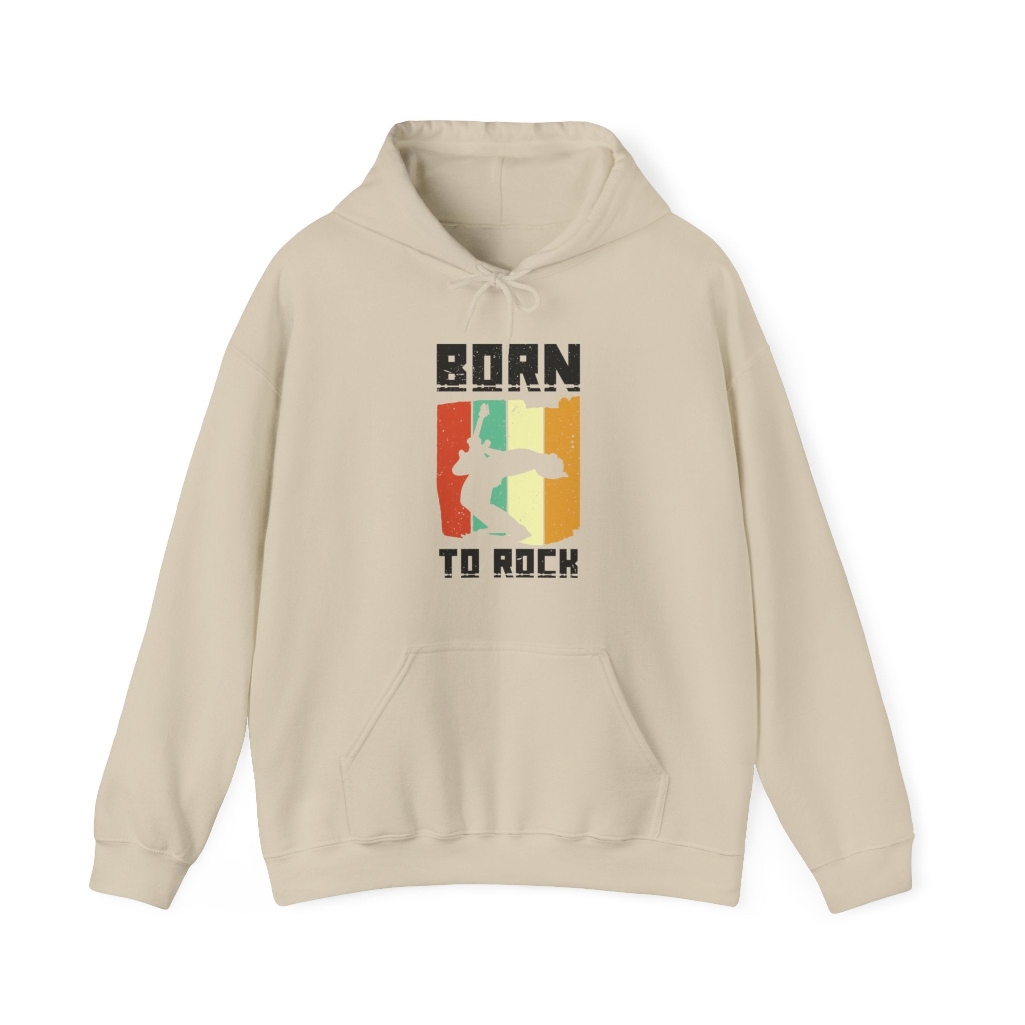 "Born To Rock"  Unisex Heavy Blend™ Hooded Sweatshirt