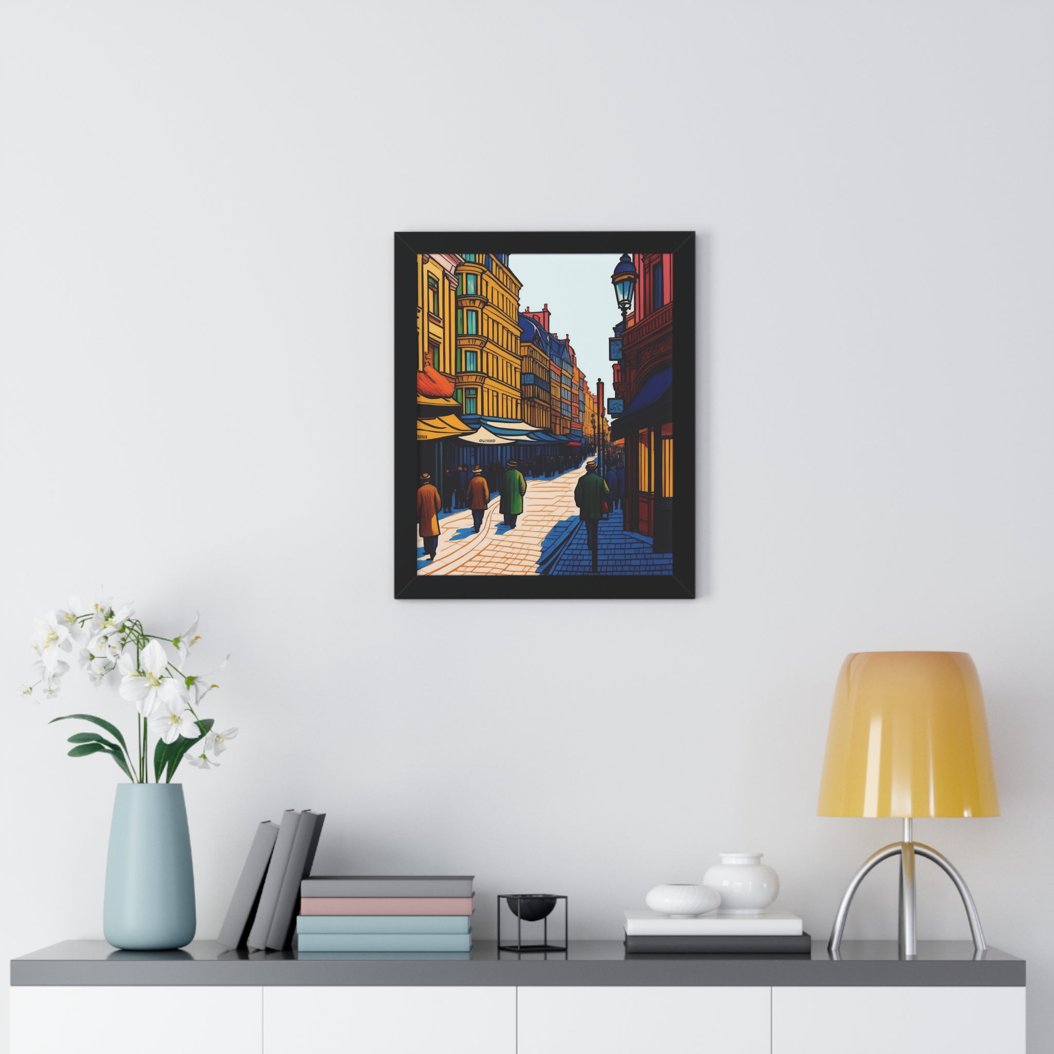 "ARCHITECTURE" Framed Vertical Poster