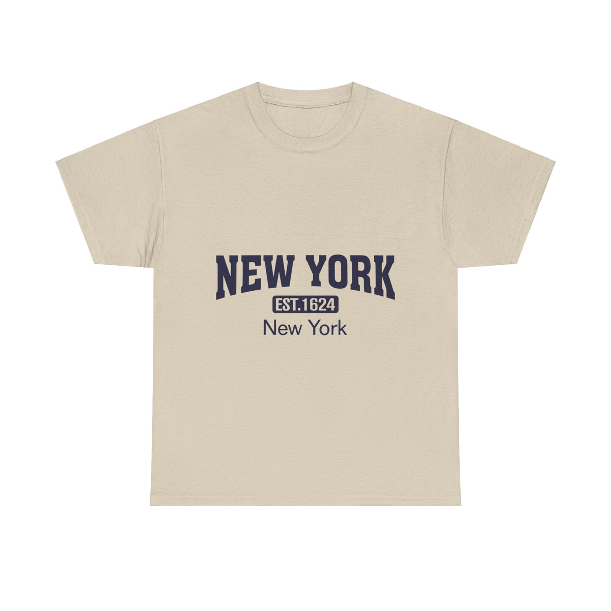 New York Unisex Heavy Cotton Tee