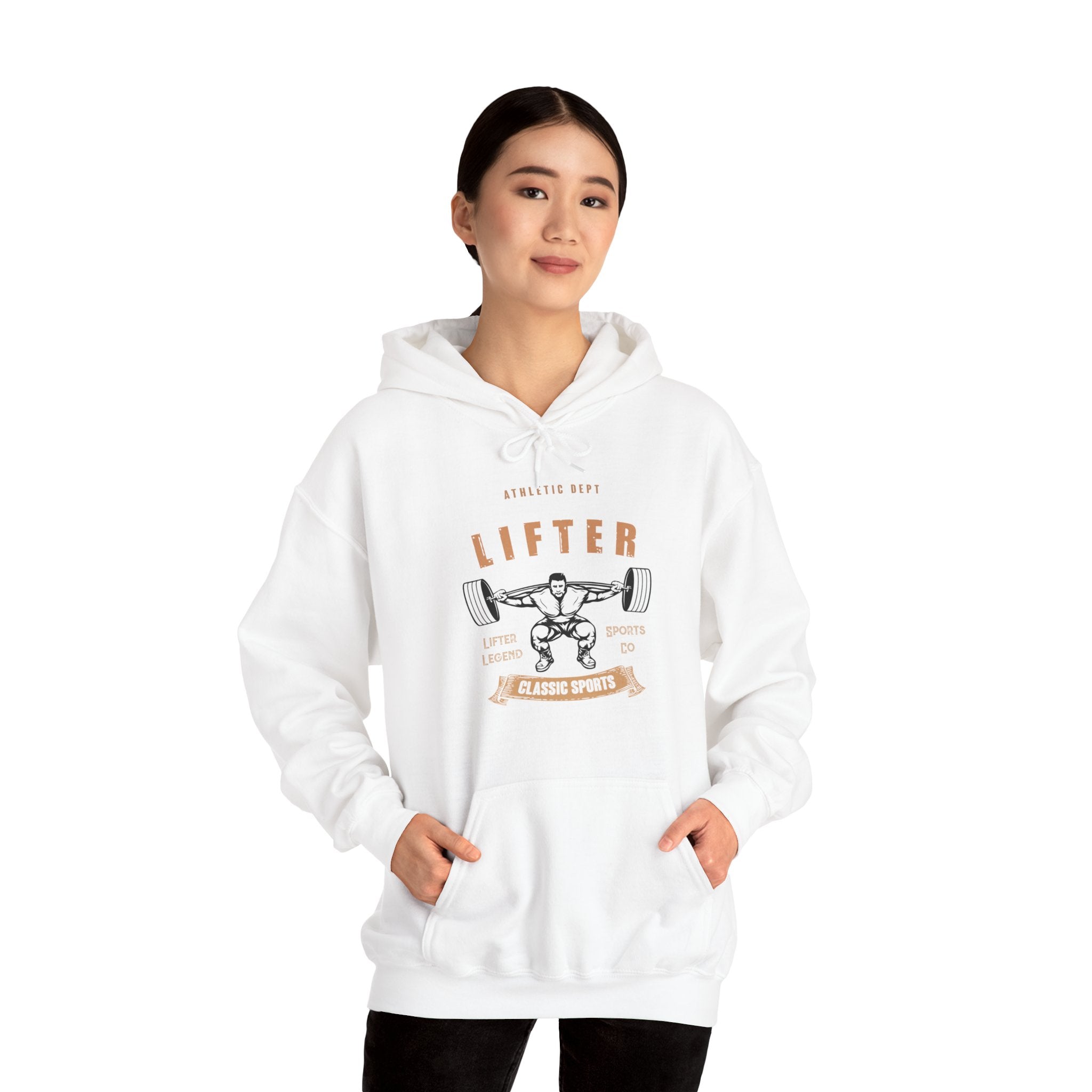 "Old School Lifter" Unisex Heavy Blend™ Hooded Sweatshirt