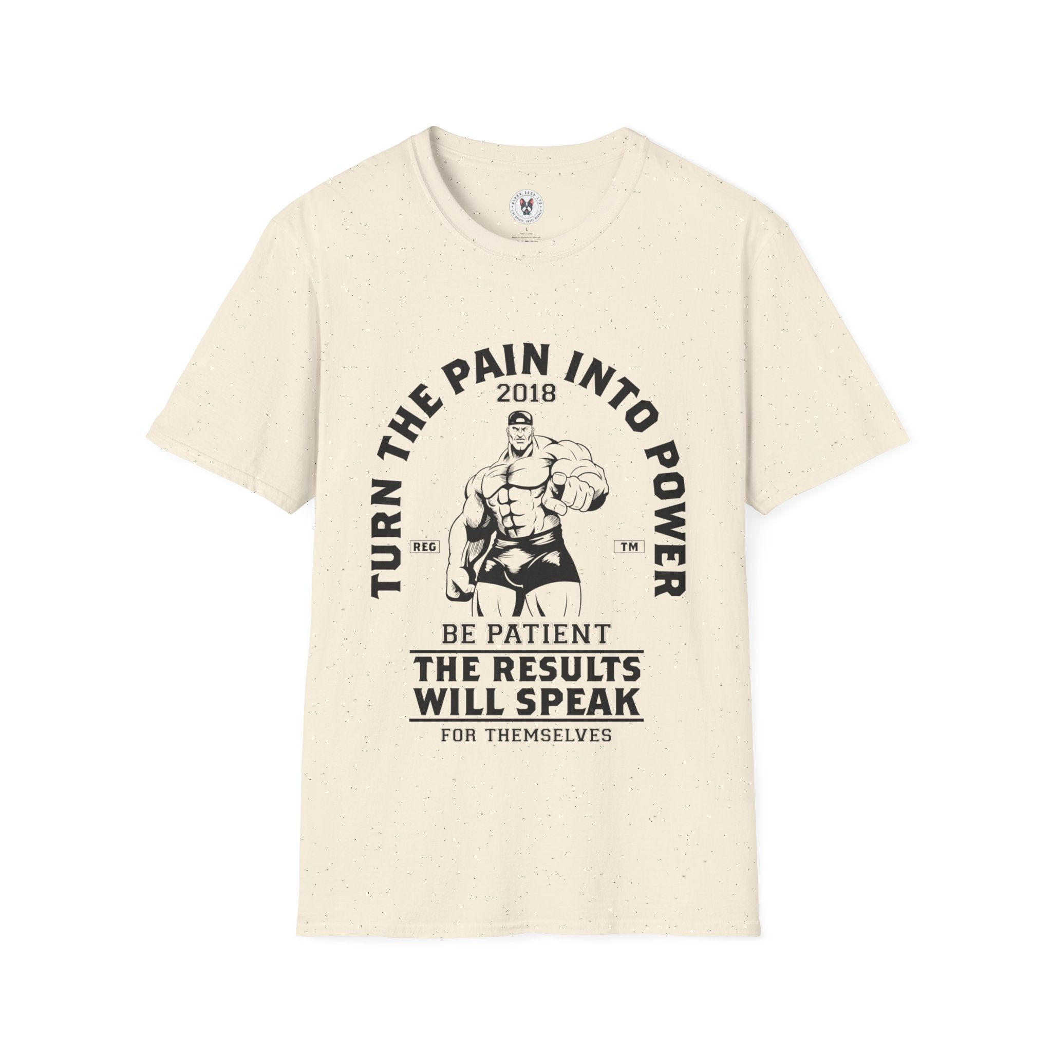 "Turn The Pain Into Power" Unisex Soft style T-Shirt