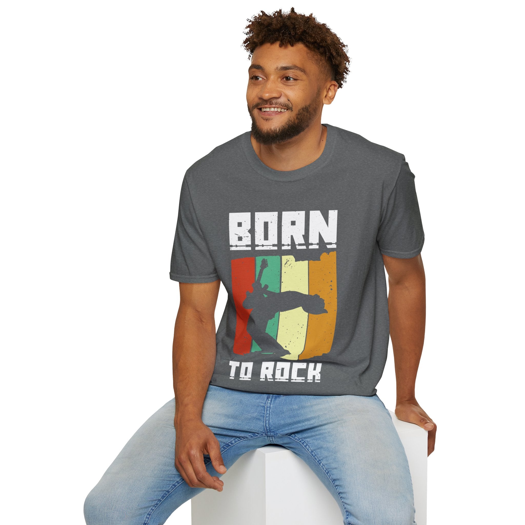 "Born To Rock"  Unisex Soft style T-Shirt