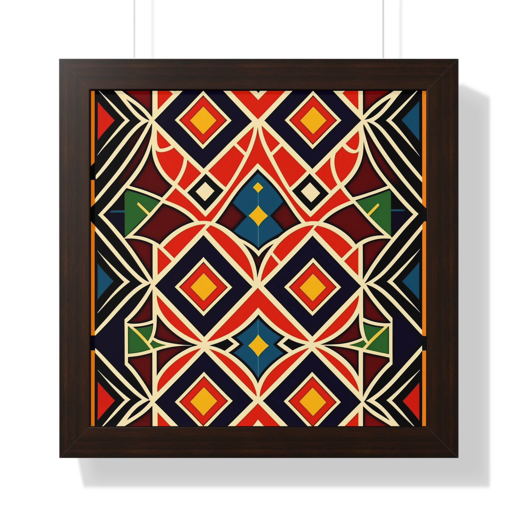 "BOHO" Framed Vertical Poster