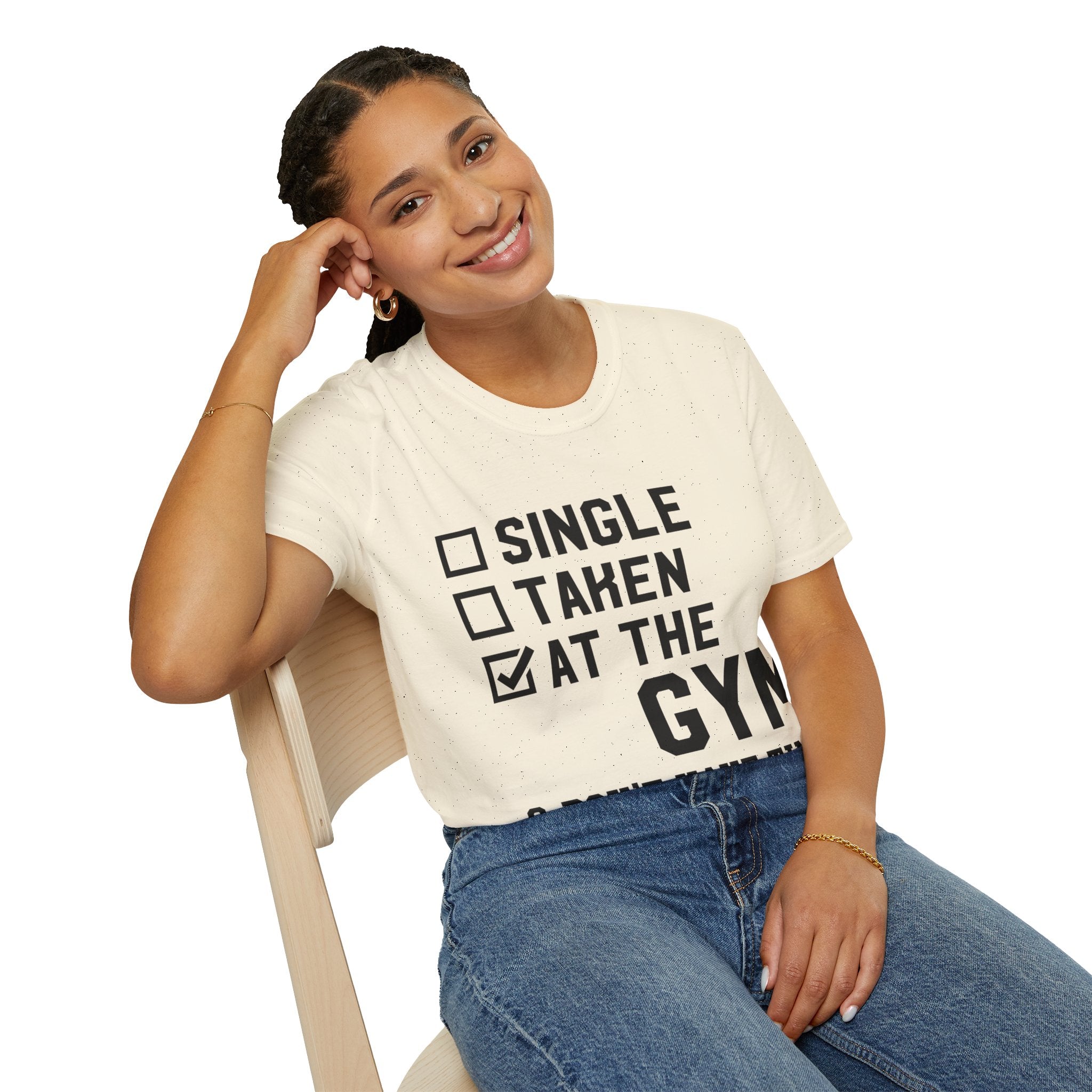 "At Gym,Not Have Time For Your Shit" Unisex Soft style T-Shirt