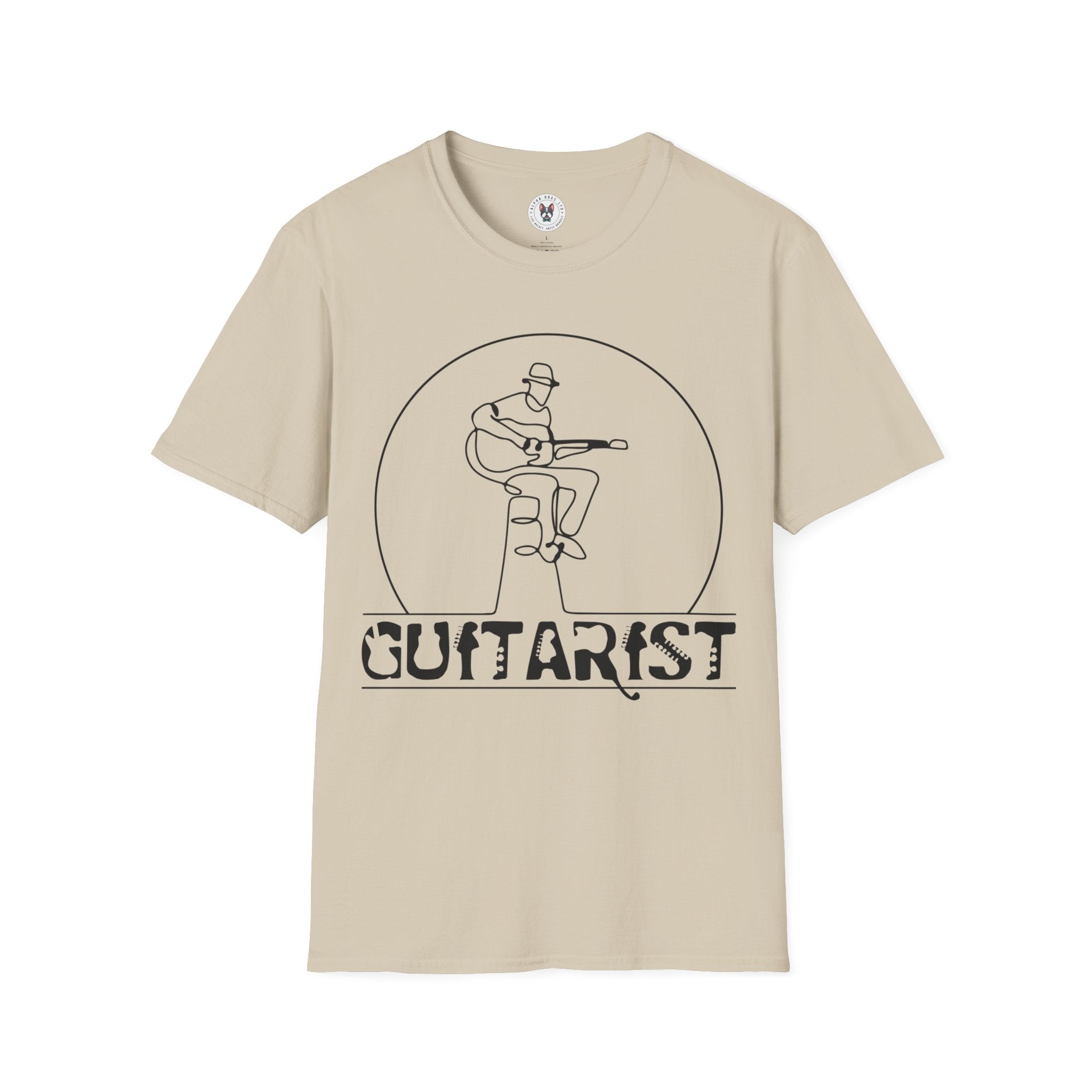 "Guitarist" Unisex Soft style T-Shirt