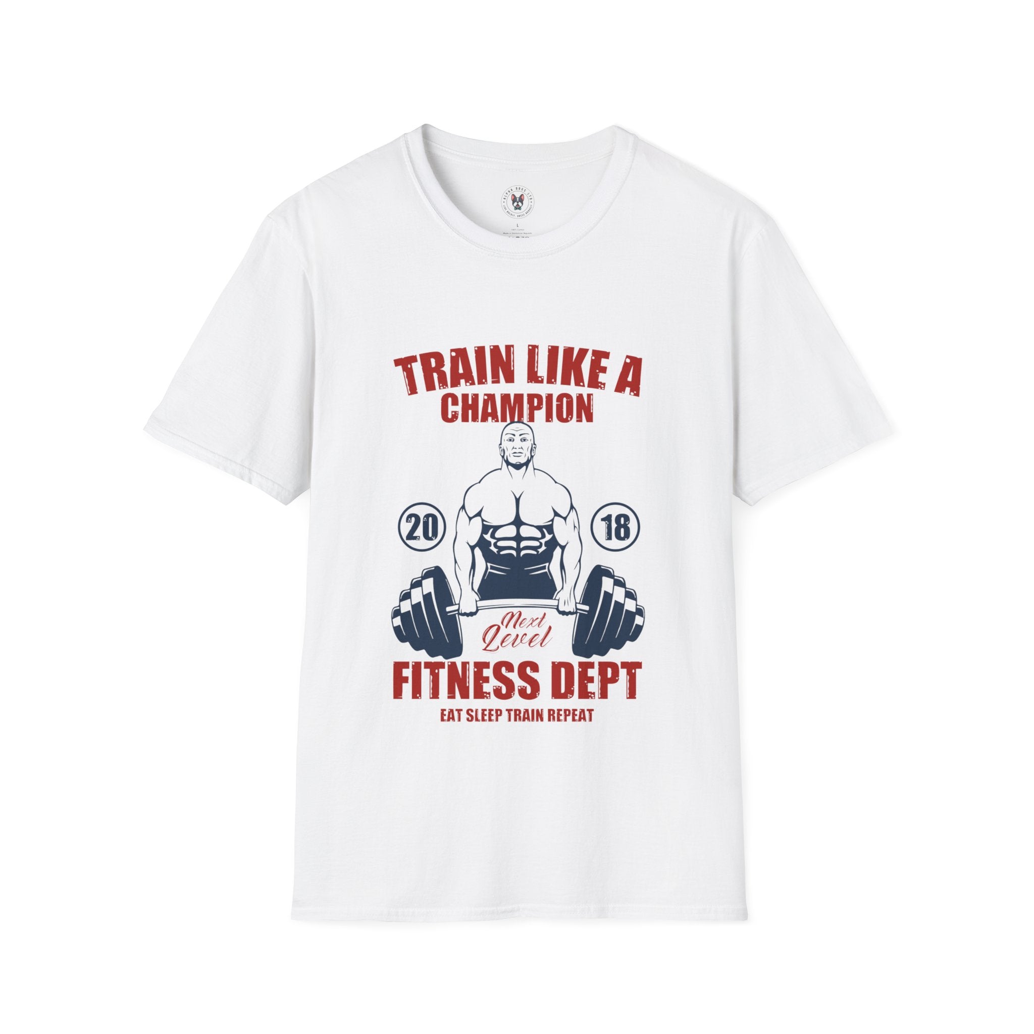 "Train Like A Champion" Unisex Soft style T-Shirt