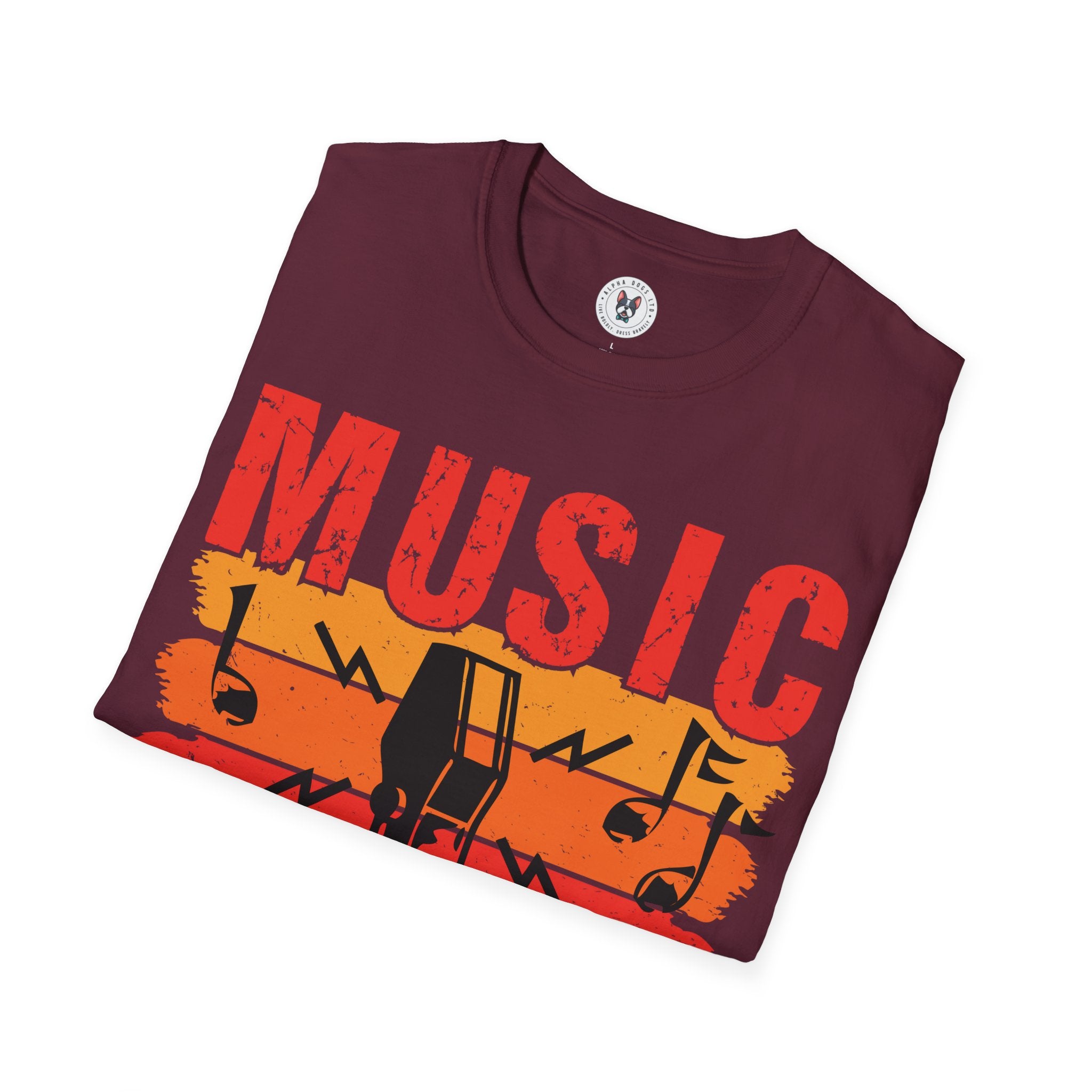 "Music Can Change The World"Unisex Soft style T-Shirt