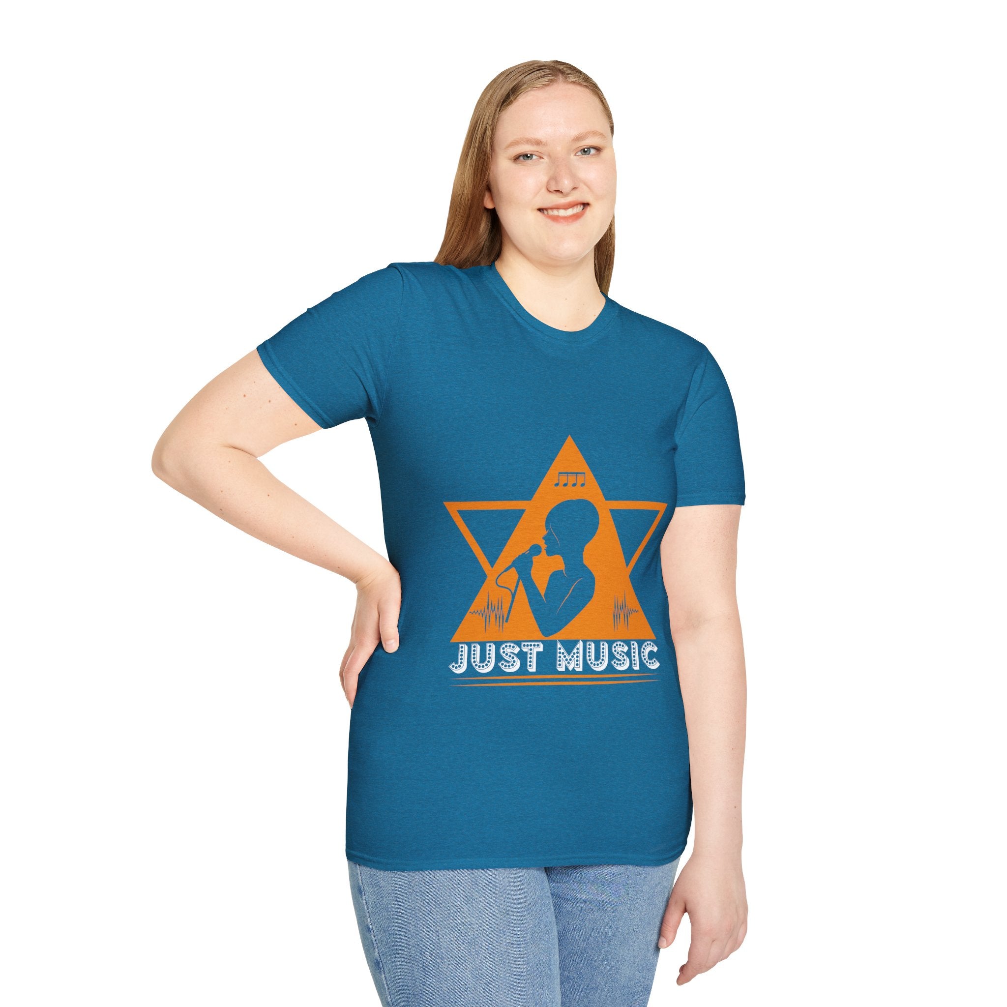 "Just Music" Unisex Soft style T-Shirt