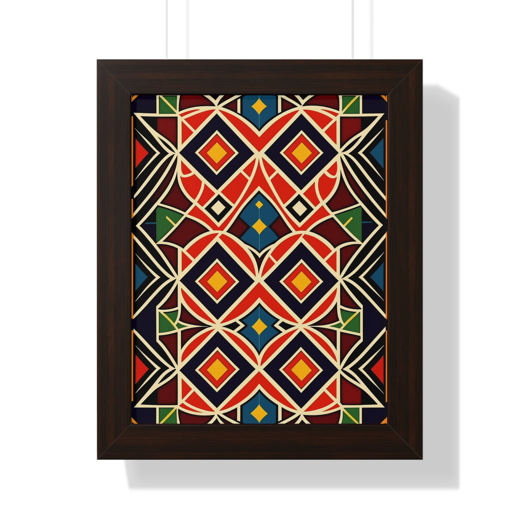 "BOHO" Framed Vertical Poster