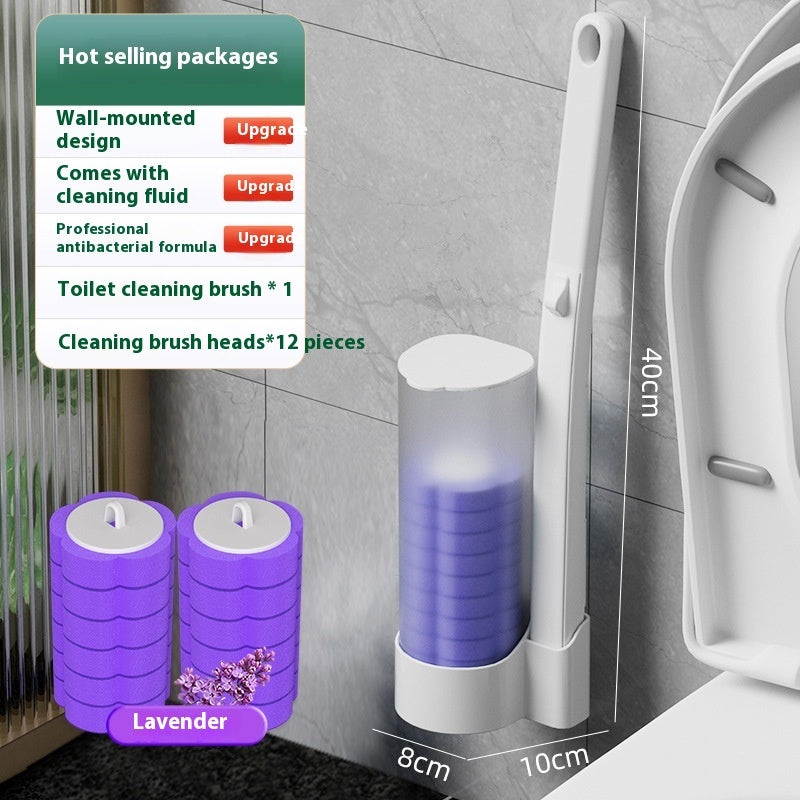 Bathroom Wall-mounted Long Handle Household Cleaning Sets