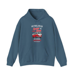 "PETROLHEAD SPEED SHOP LUBRICANTS" Unisex Heavy Blend™ Hooded Sweatshirt