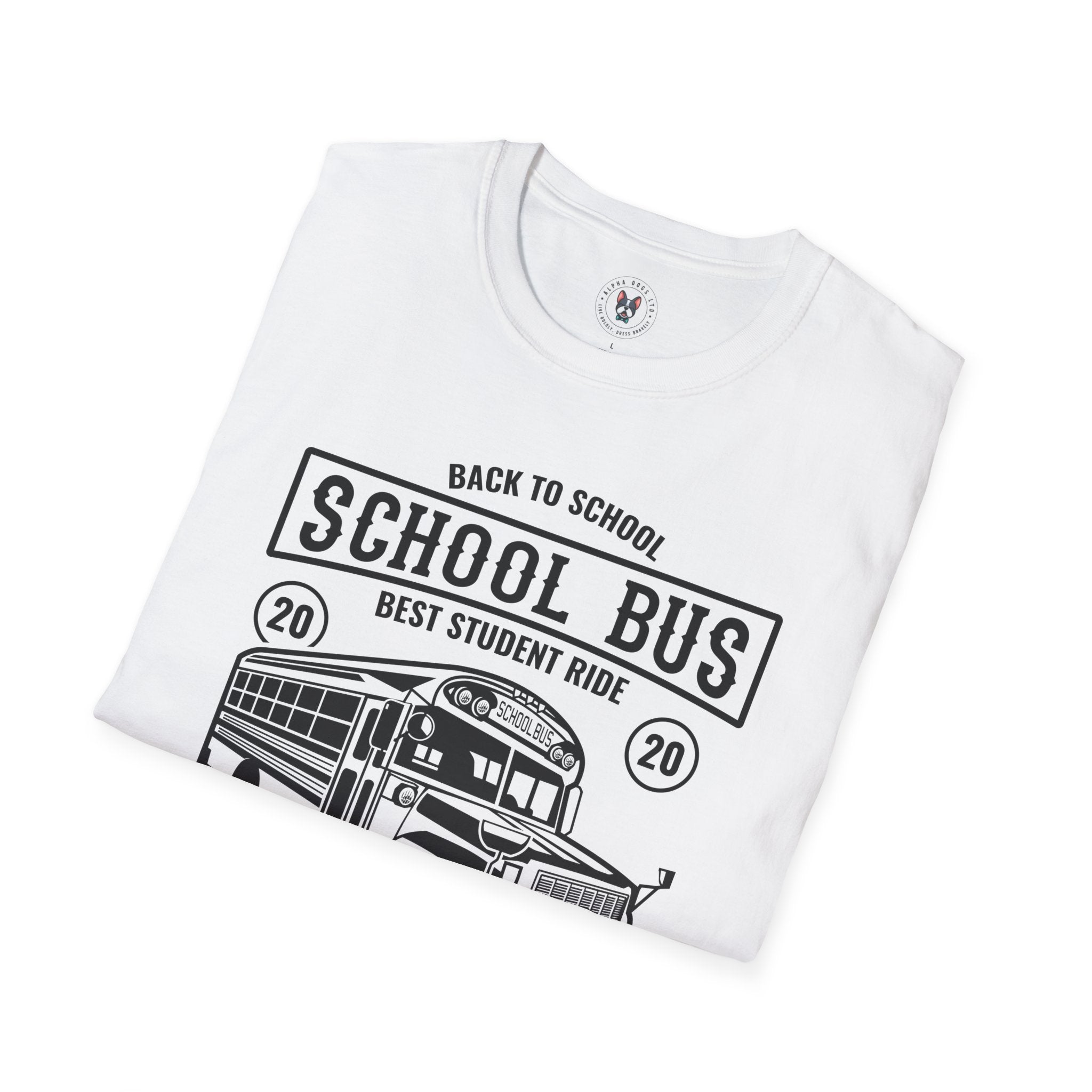 "SCHOOL BUS STUDENT TRANSPORTATION" Unisex Soft style T-Shirt