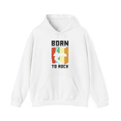 "Born To Rock"  Unisex Heavy Blend™ Hooded Sweatshirt