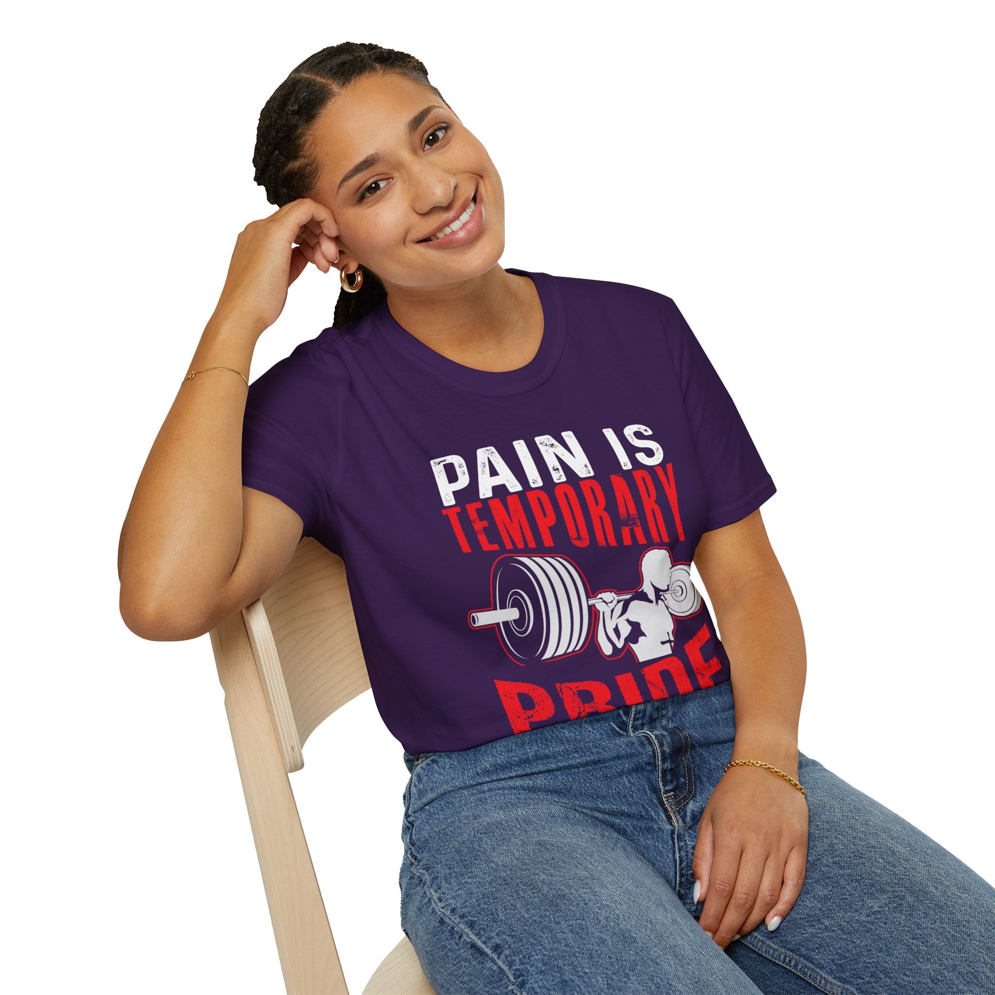 "Pain Is Temporary Pride Is Forever" Unisex Soft Style T-Shirt