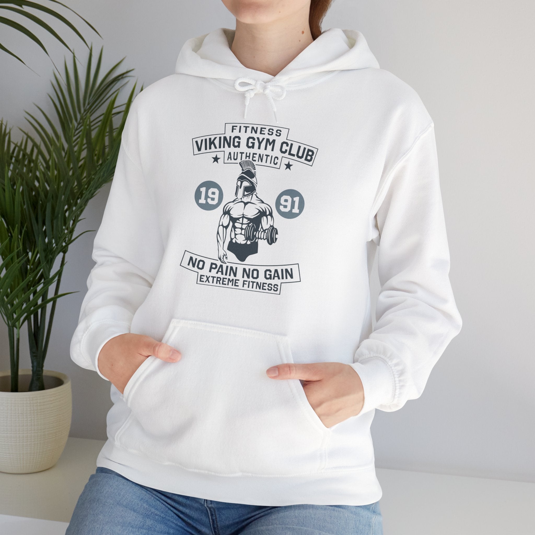 "No Pain No Gain"  Unisex Heavy Blend™ Hooded Sweatshirt