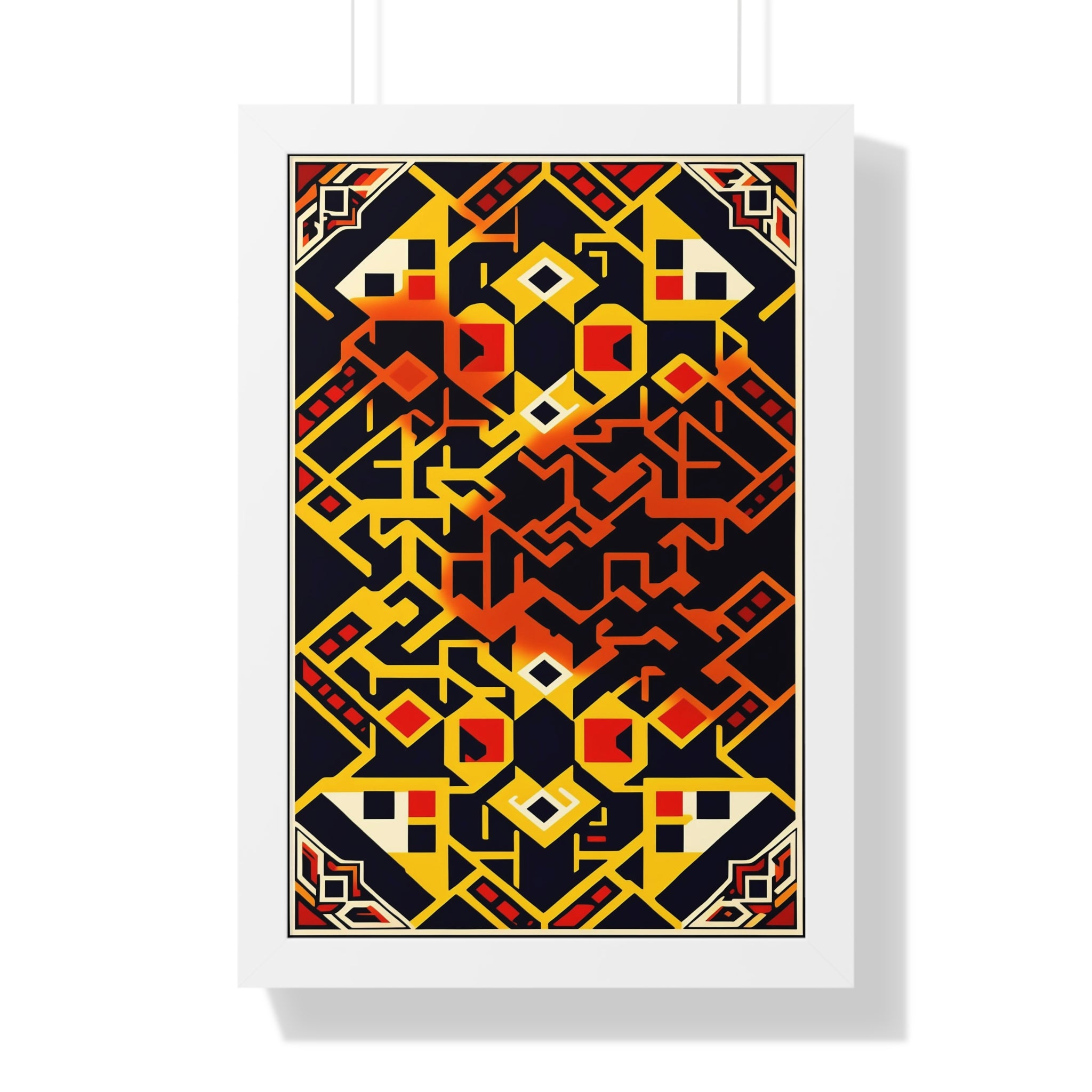 "BOHO" Framed Vertical Poster