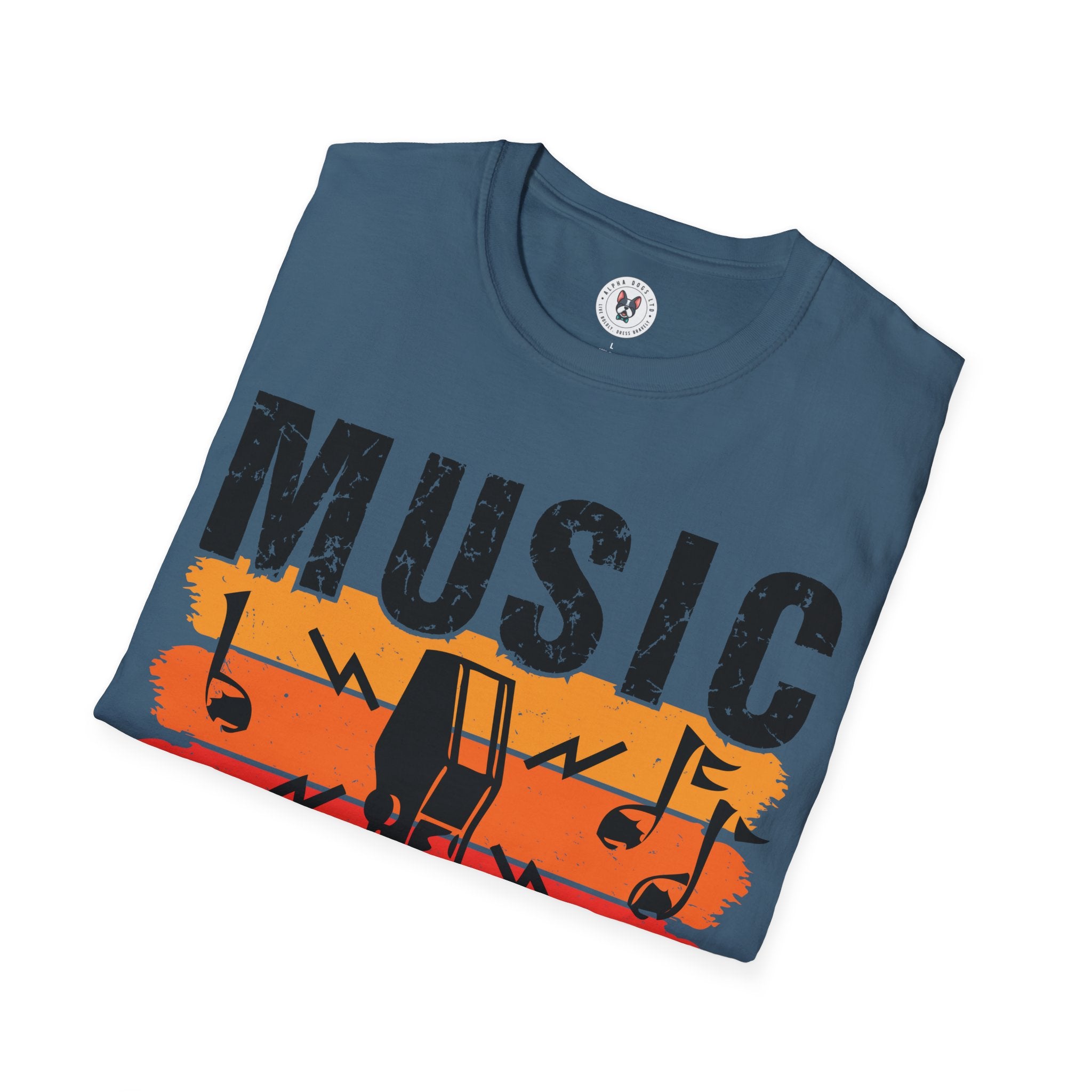 "Music Can Change The World" Unisex Soft style T-Shirt