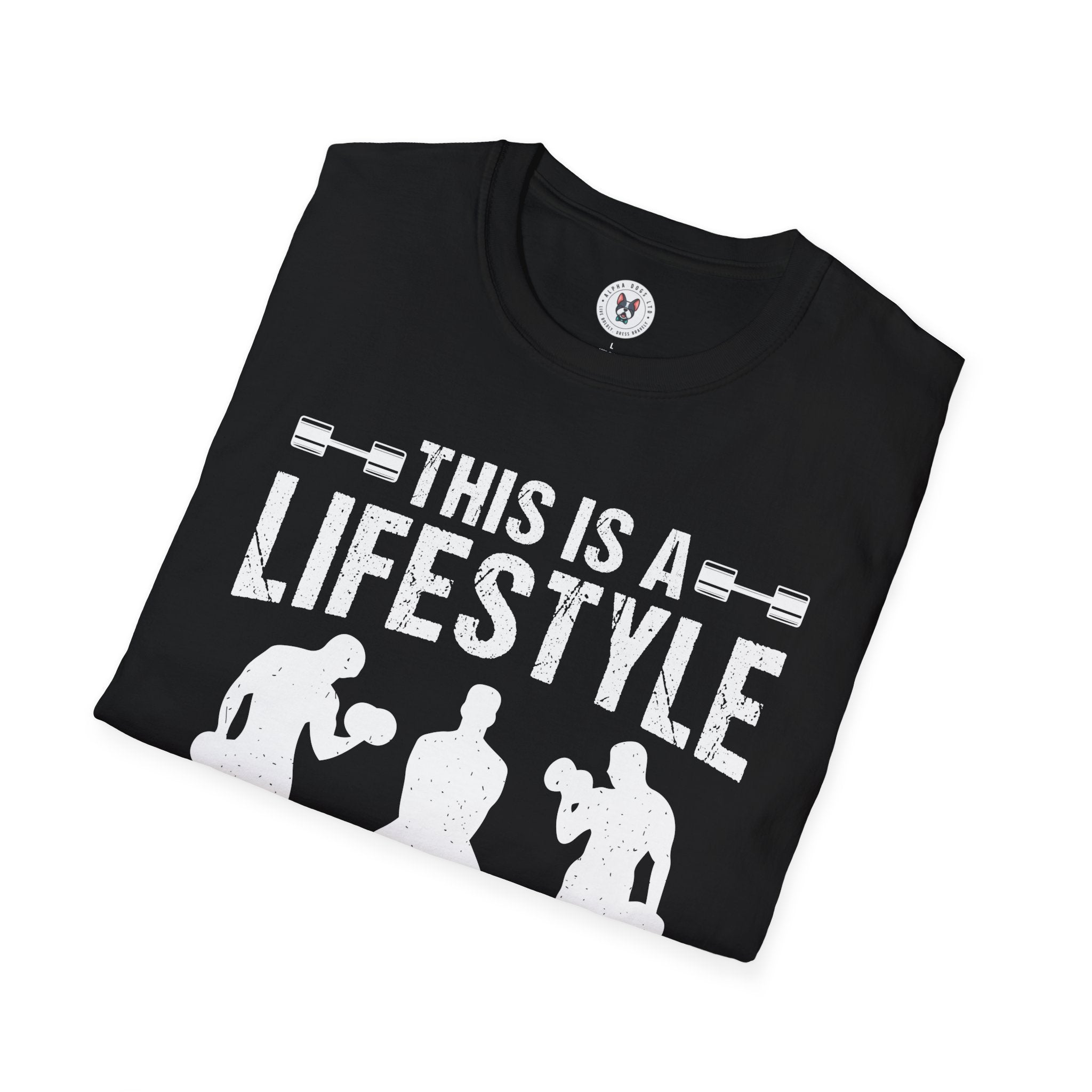 "This Is A Life Style There Is No Finish Line" Unisex Soft style T-Shirt