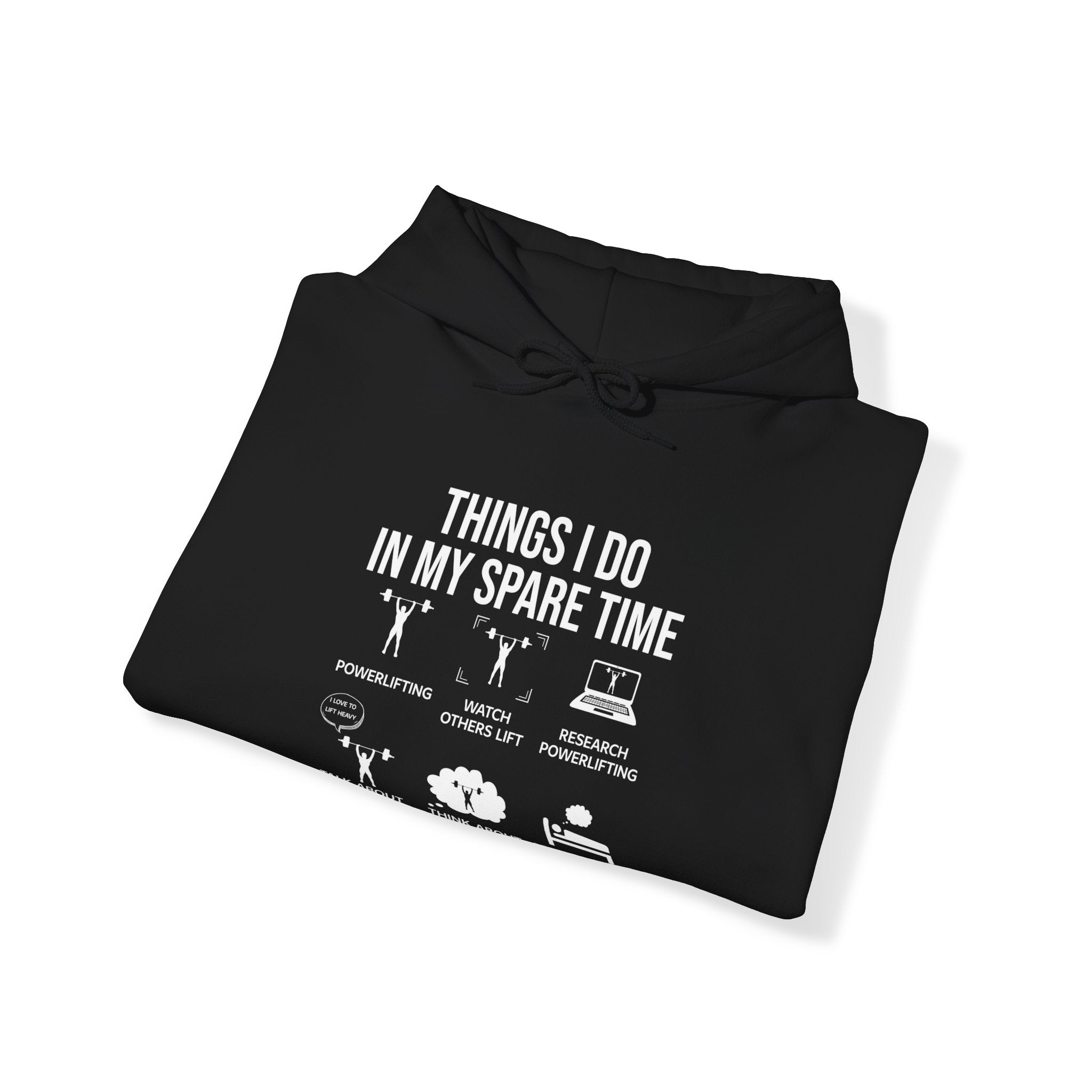 "Things I Do In My Spare Time" Unisex Heavy Blend™ Hooded Sweatshirt