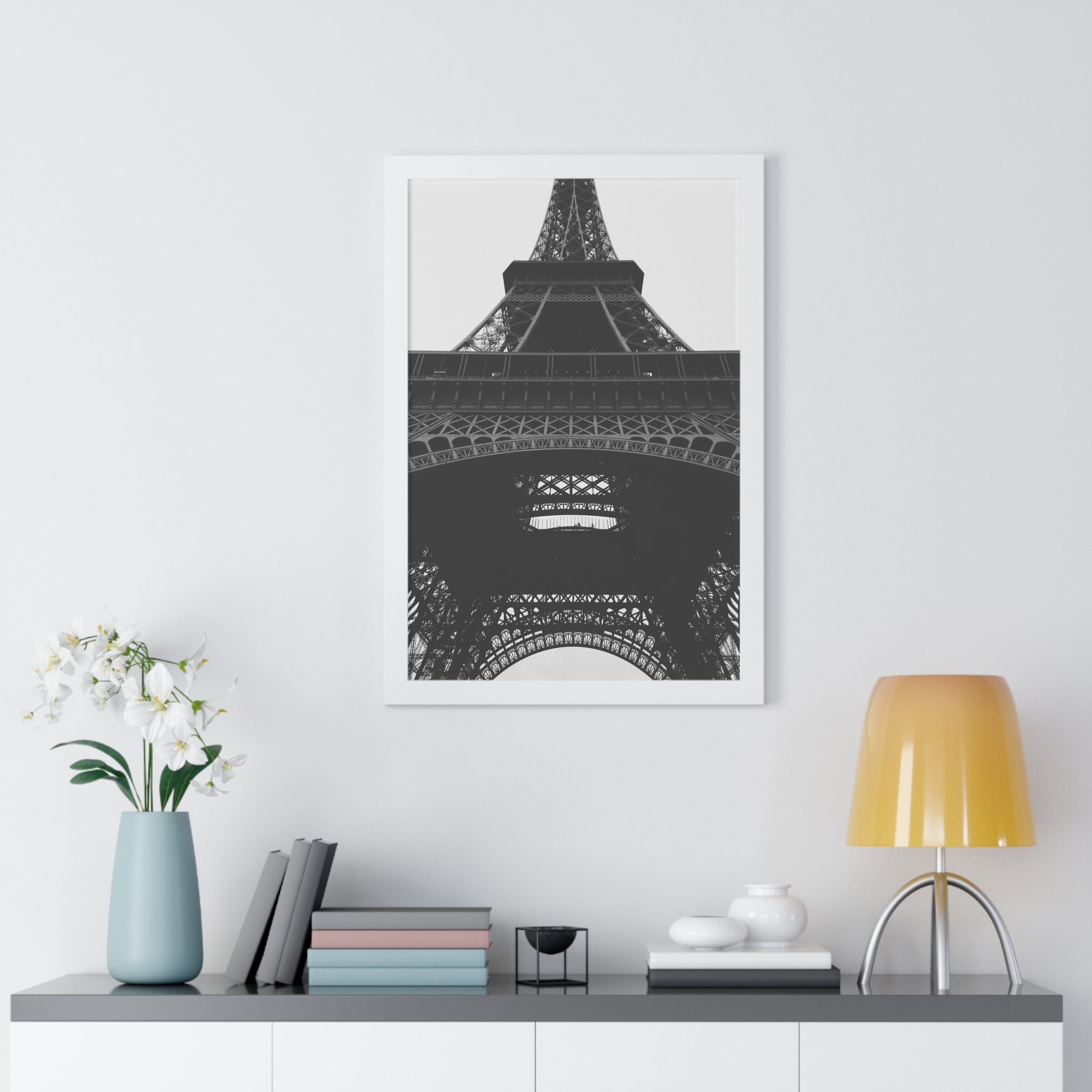 "ARCHITECTURE" Framed Vertical Poster