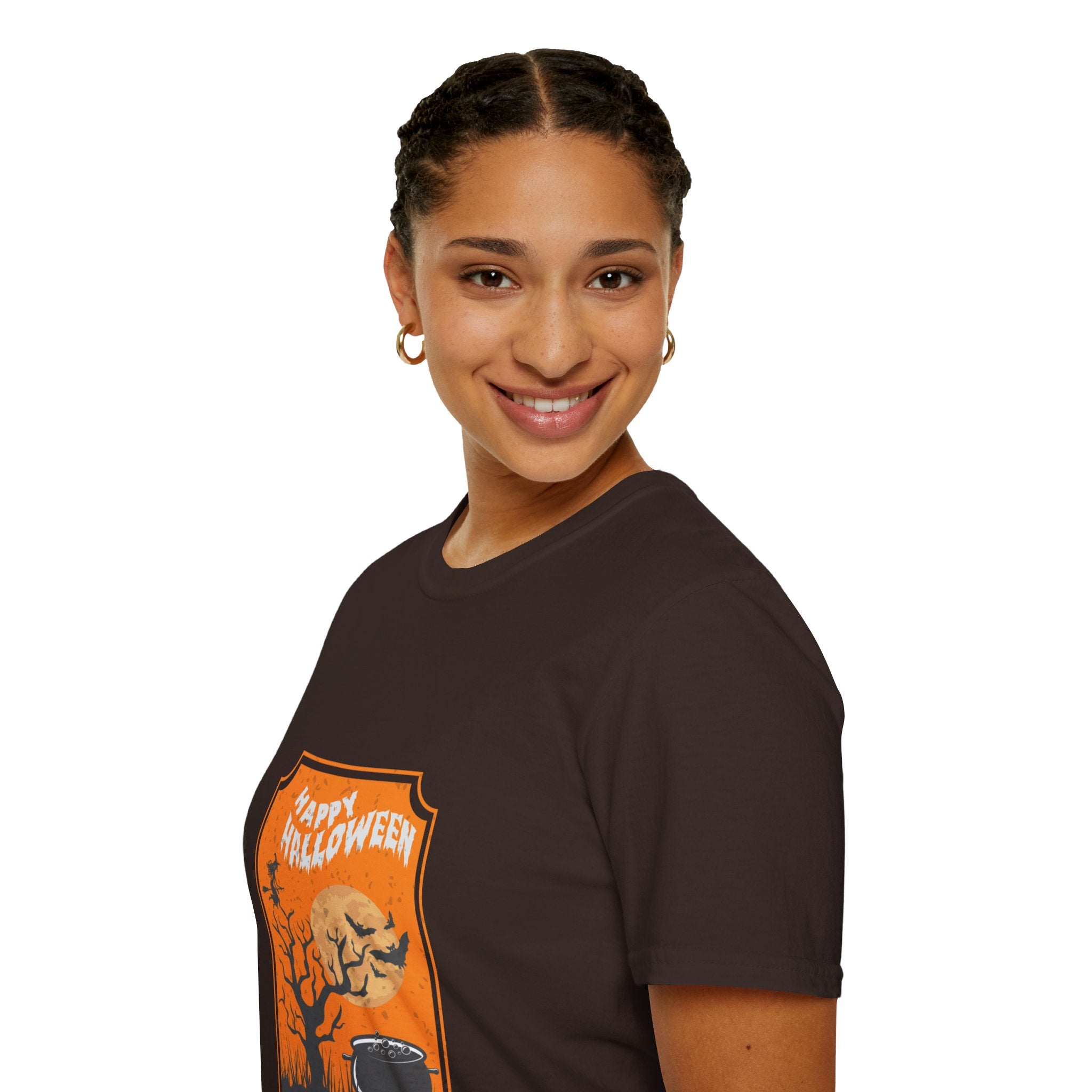 "HAPPY HALLOWEEN" Unisex Soft style T-Shirt