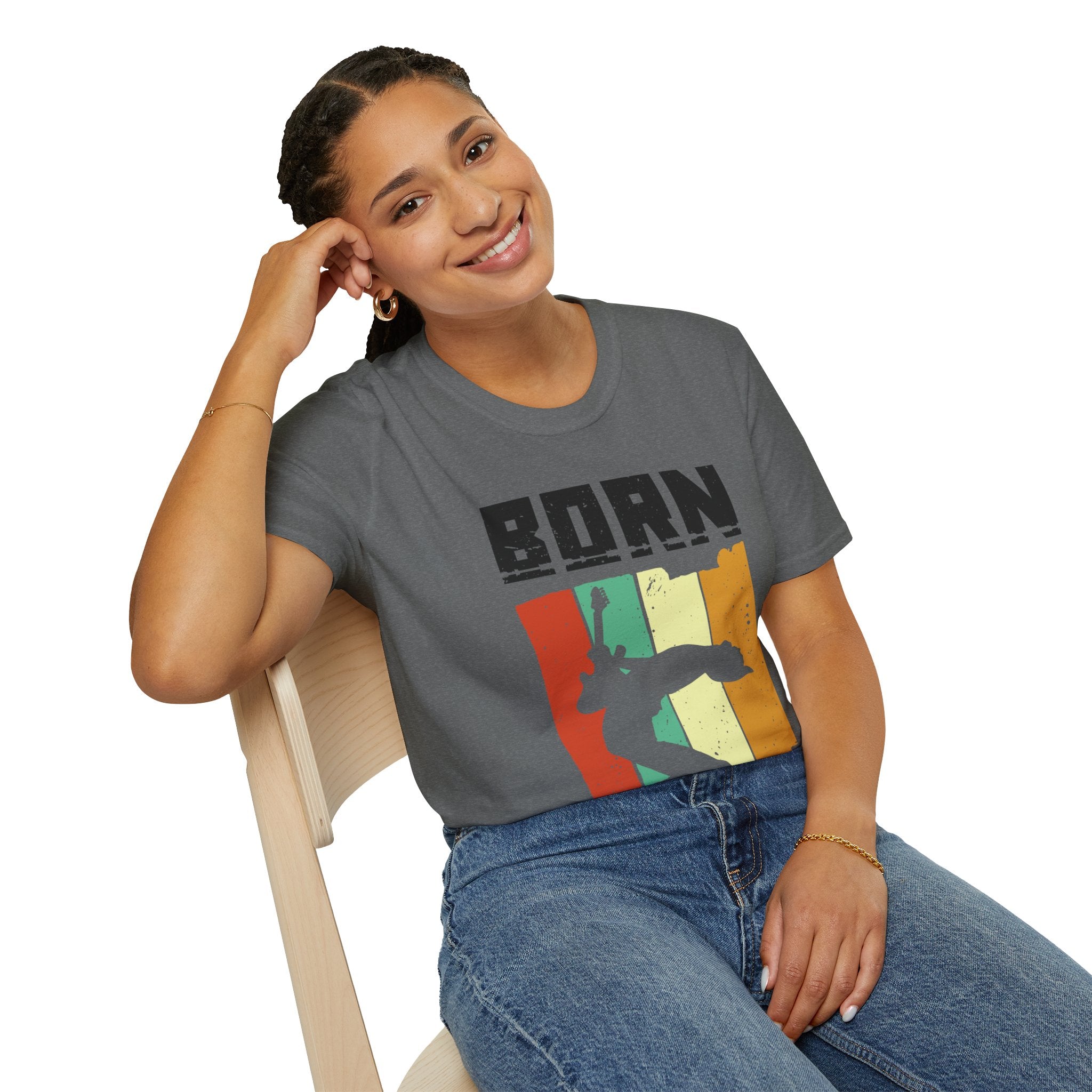 "Born To Rock"  Unisex Soft style T-Shirt