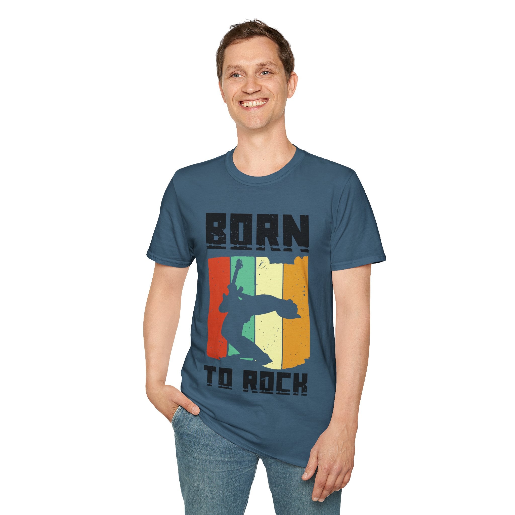 "Born To Rock"  Unisex Soft style T-Shirt