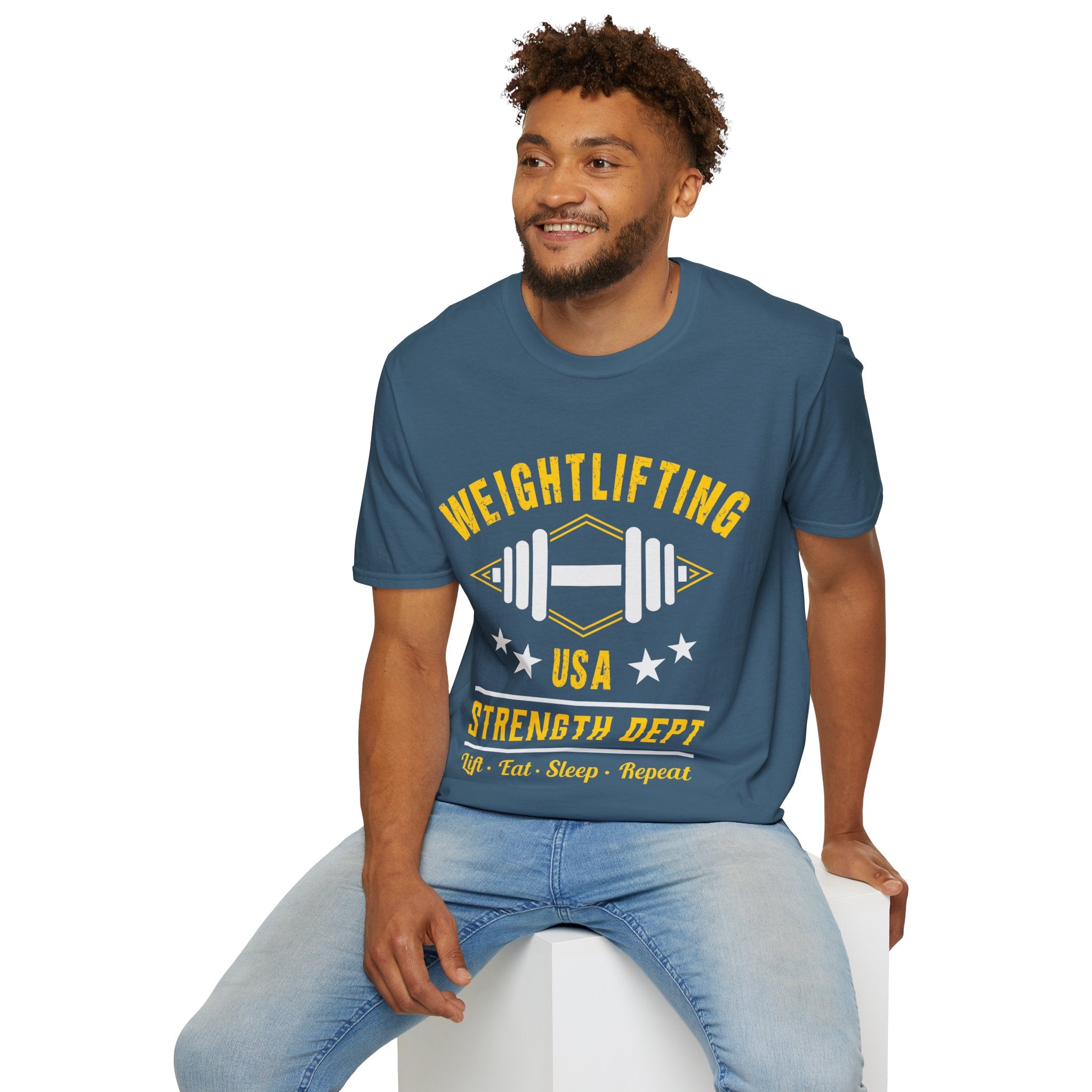 "WeightLifting" Unisex Soft style T-Shirt