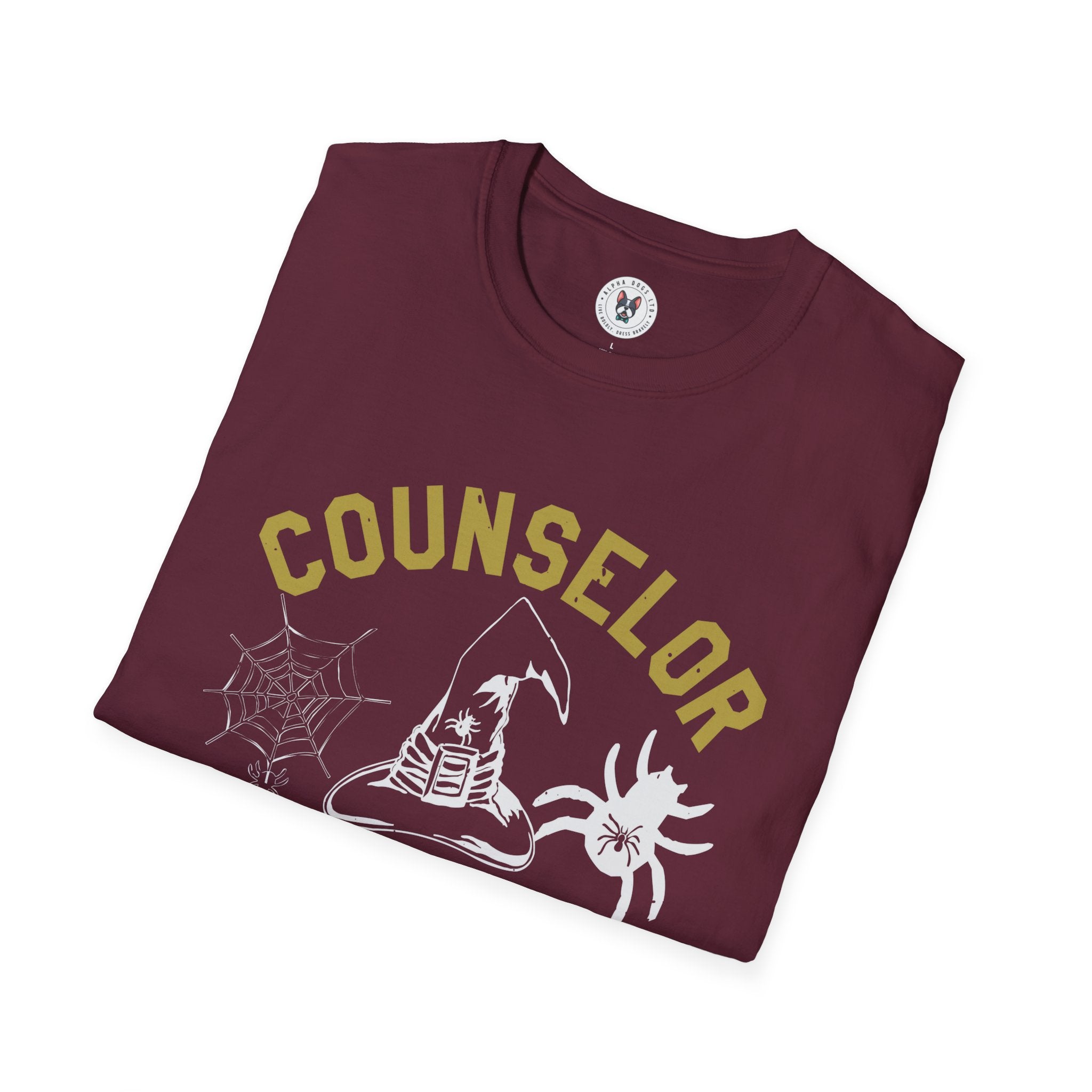 "COUNSELOR OF THE MOST SPOOK TACULAR KIDS" Unisex Soft style T-Shirt