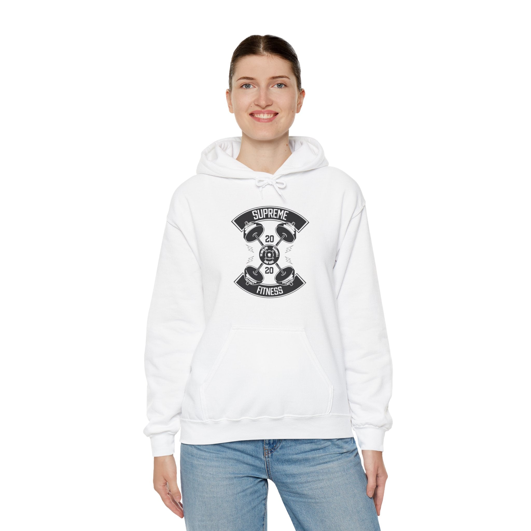 "Supreme Fitness"  Unisex Heavy Blend™ Hooded Sweatshirt