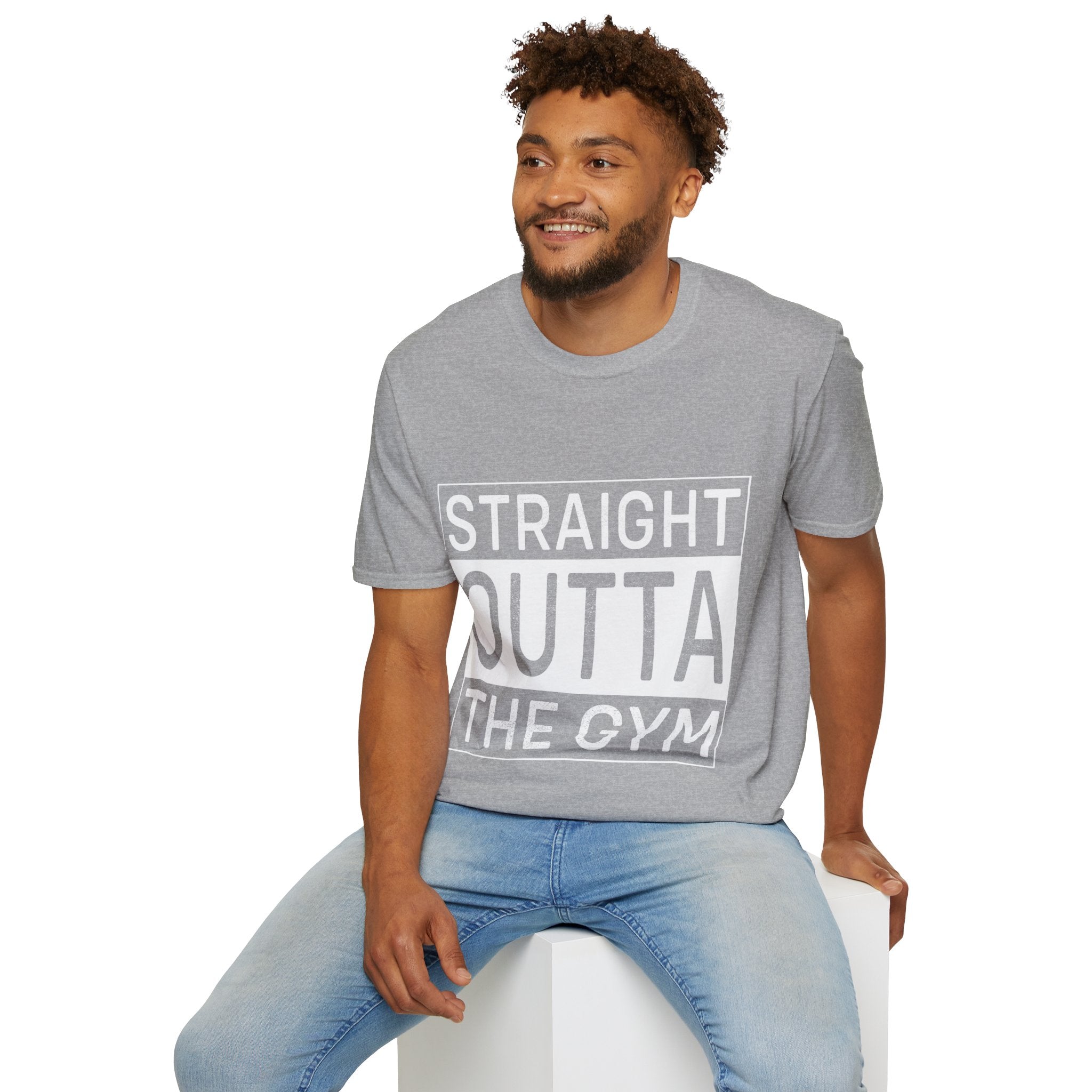 "Straight Outta The Gym" Unisex Soft style T-Shirt