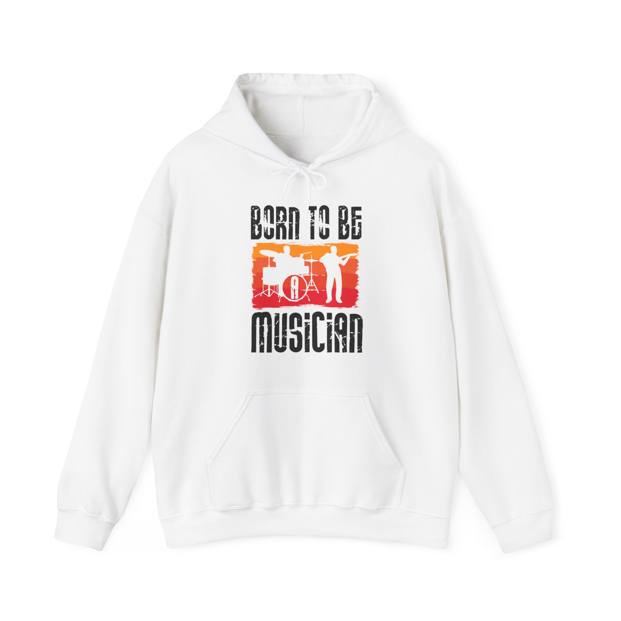 "Born To Be Musician"   Unisex Heavy Blend™ Hooded Sweatshirt