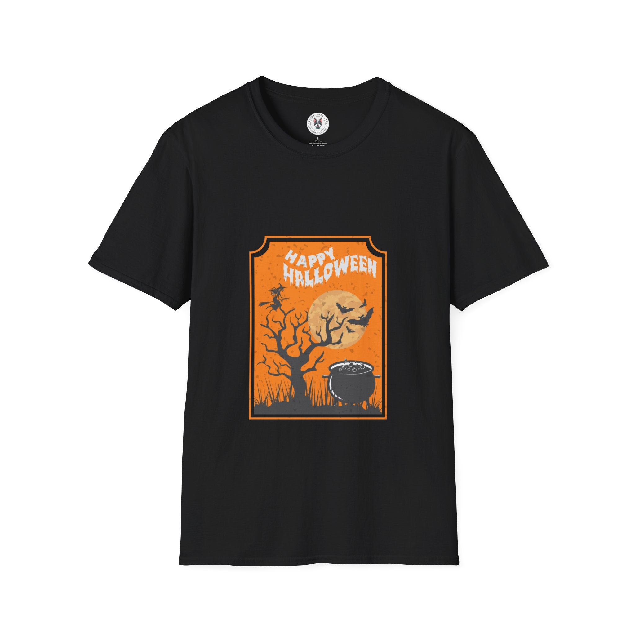 "HAPPY HALLOWEEN" Unisex Soft style T-Shirt