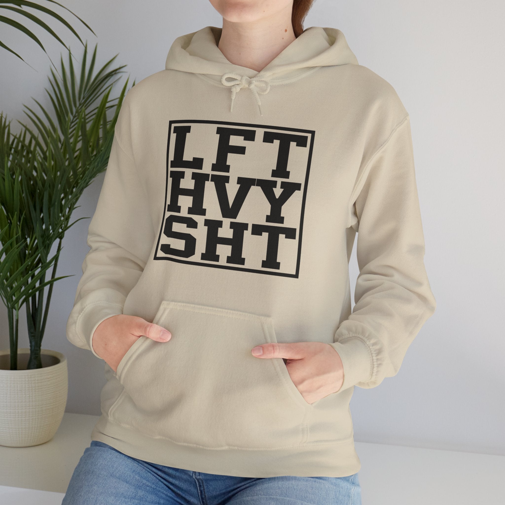 "Lift Heavy Shit" Unisex Heavy Blend™ Hooded Sweatshirt