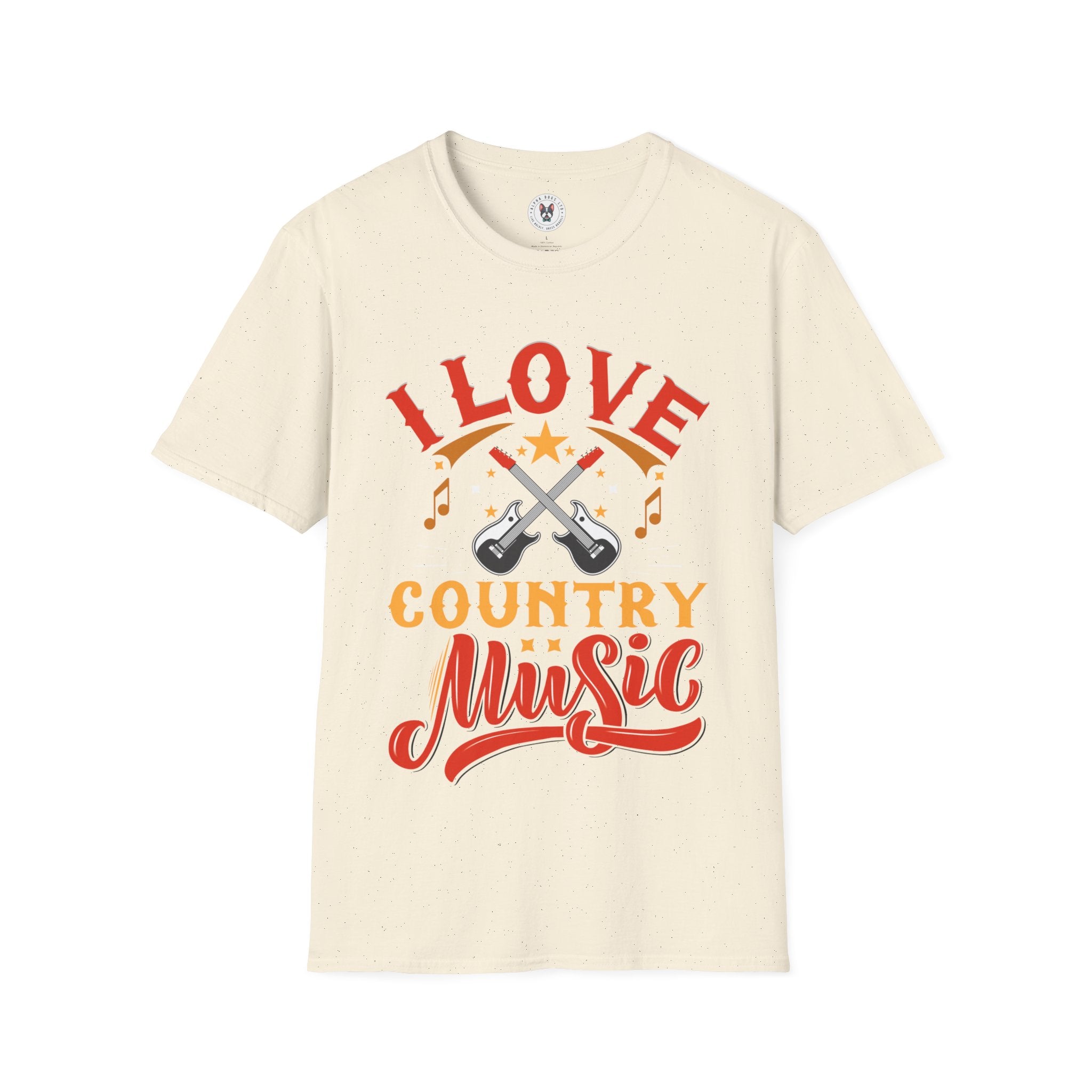 "I Love Country Music" Unisex Soft style T-Shirt