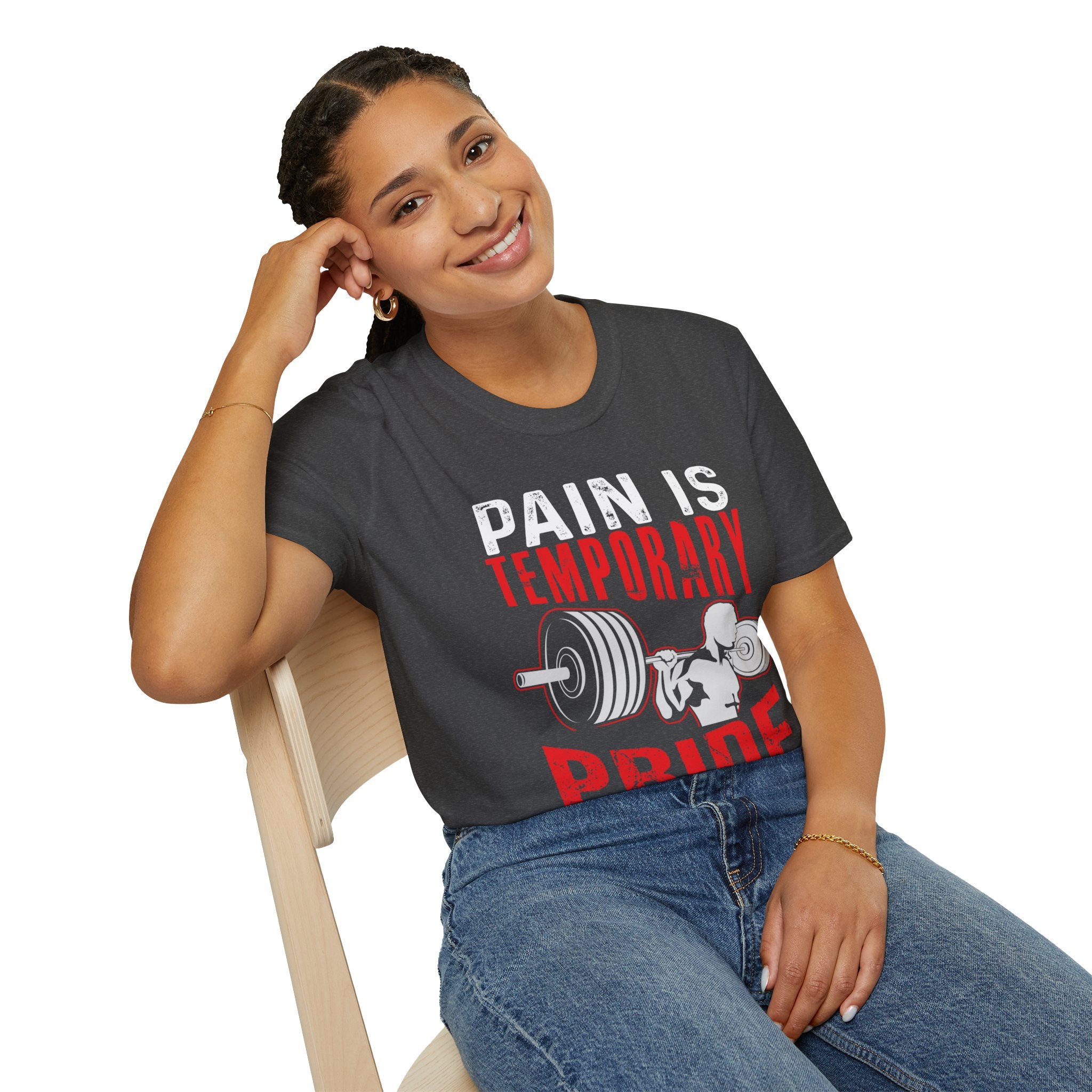 "Pain Is Temporary Pride Is Forever" Unisex Soft Style T-Shirt