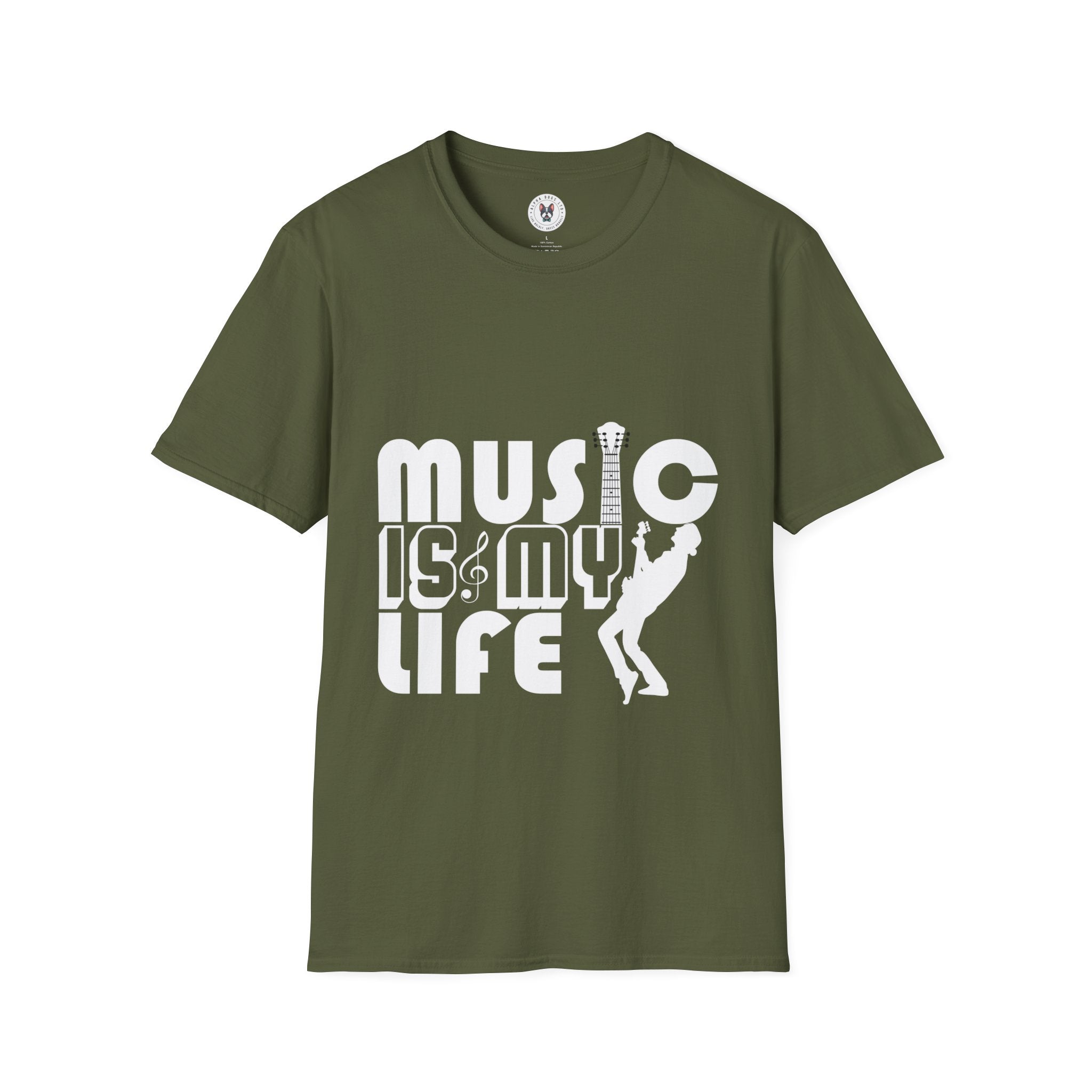 "Music In My Life" Unisex Soft style T-Shirt