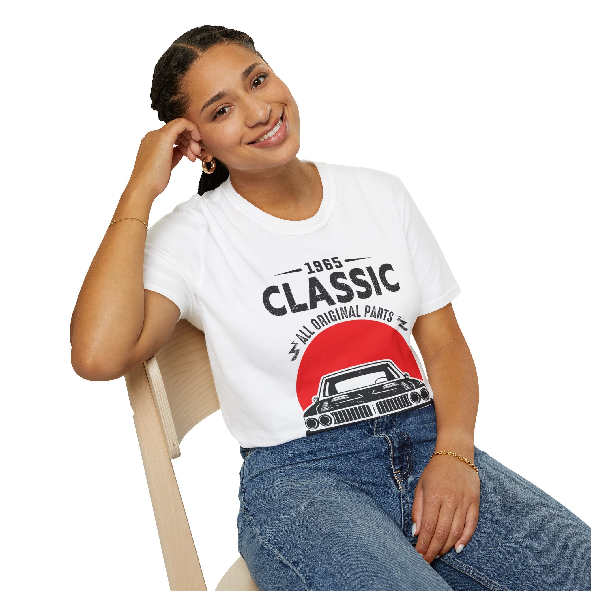 "CLASSIC ALL ORIGINAL PARTS LIMITED EDITION" Unisex Soft style T-Shirt