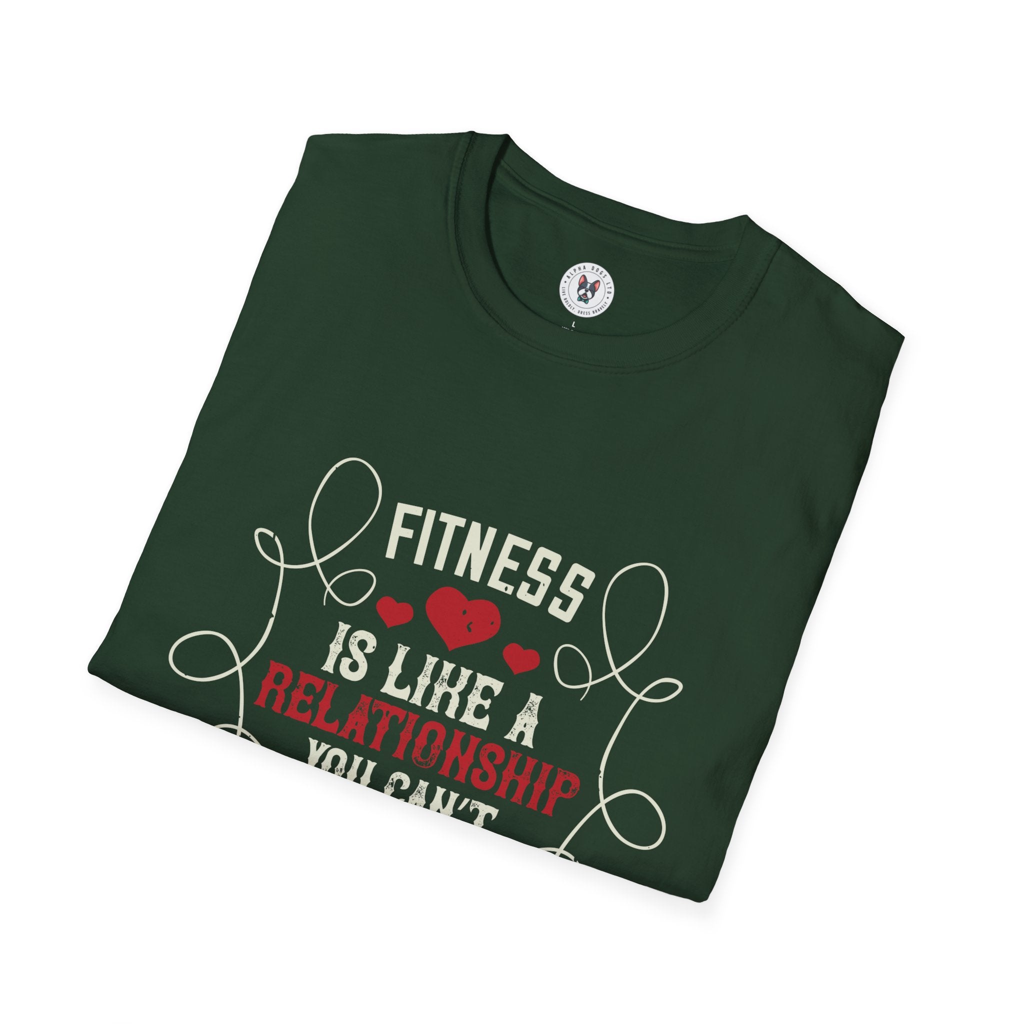 "Fitness Is Like A Relationship You can't Cheat" Unisex Soft style T-Shirt