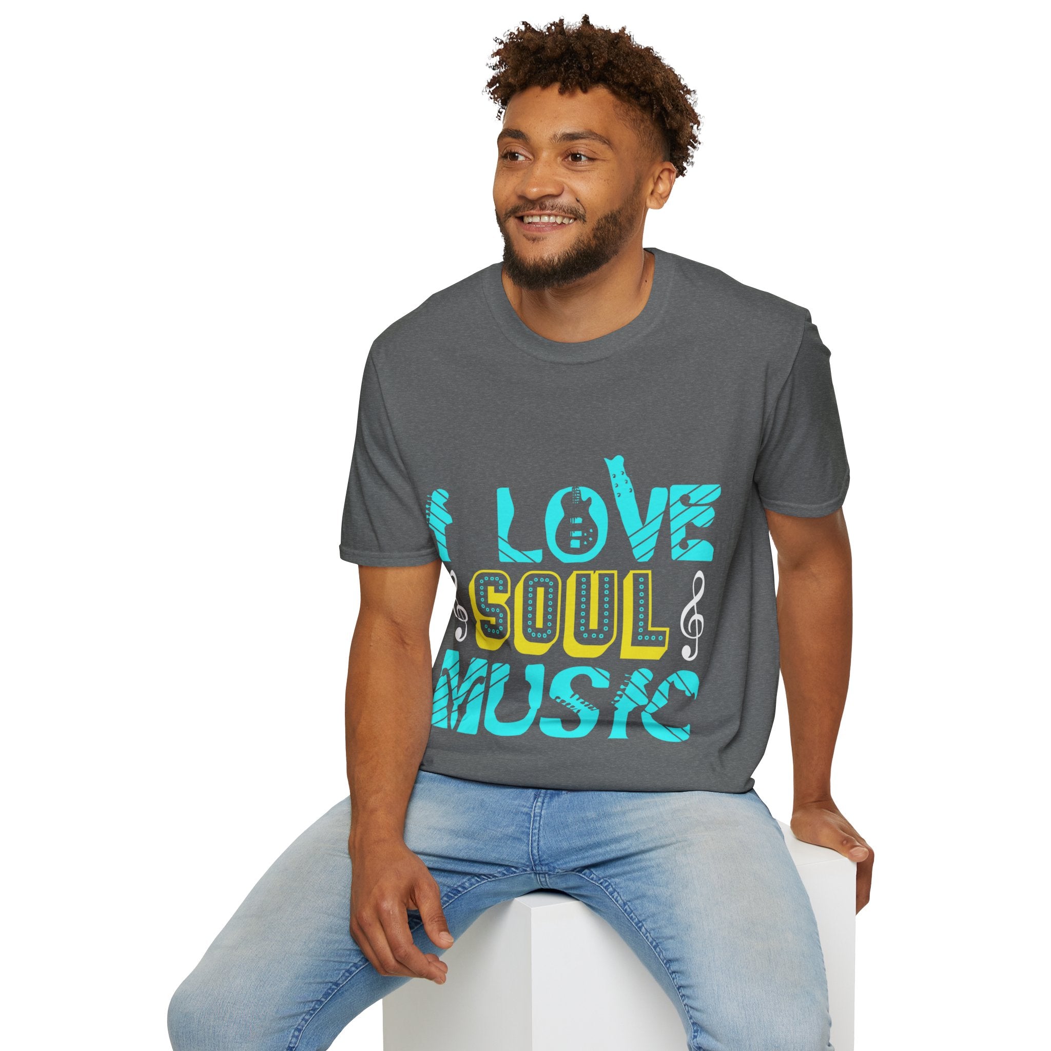 "I Love Soul Music" Unisex Soft style T-Shirt