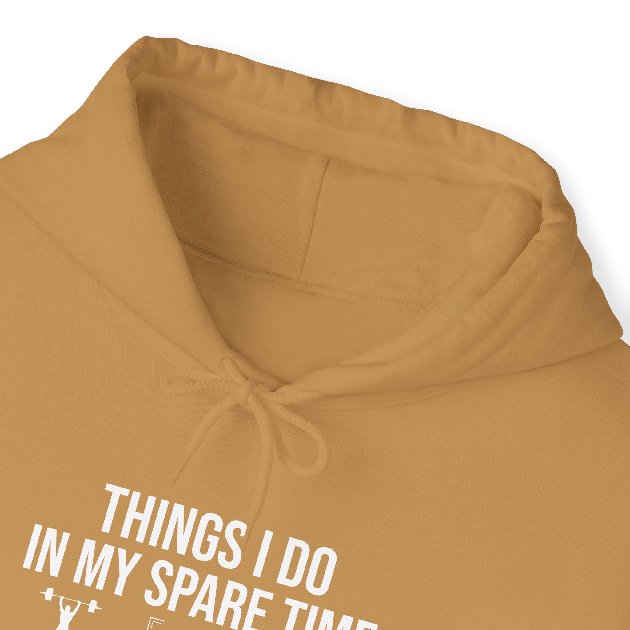 "Things I Do In My Spare Time" Unisex Heavy Blend™ Hooded Sweatshirt