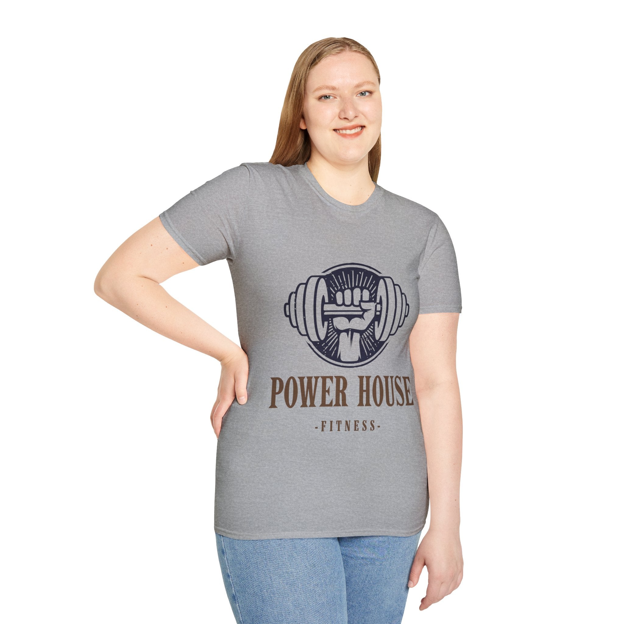 "Power House Fitness" Unisex Soft style T-Shirt