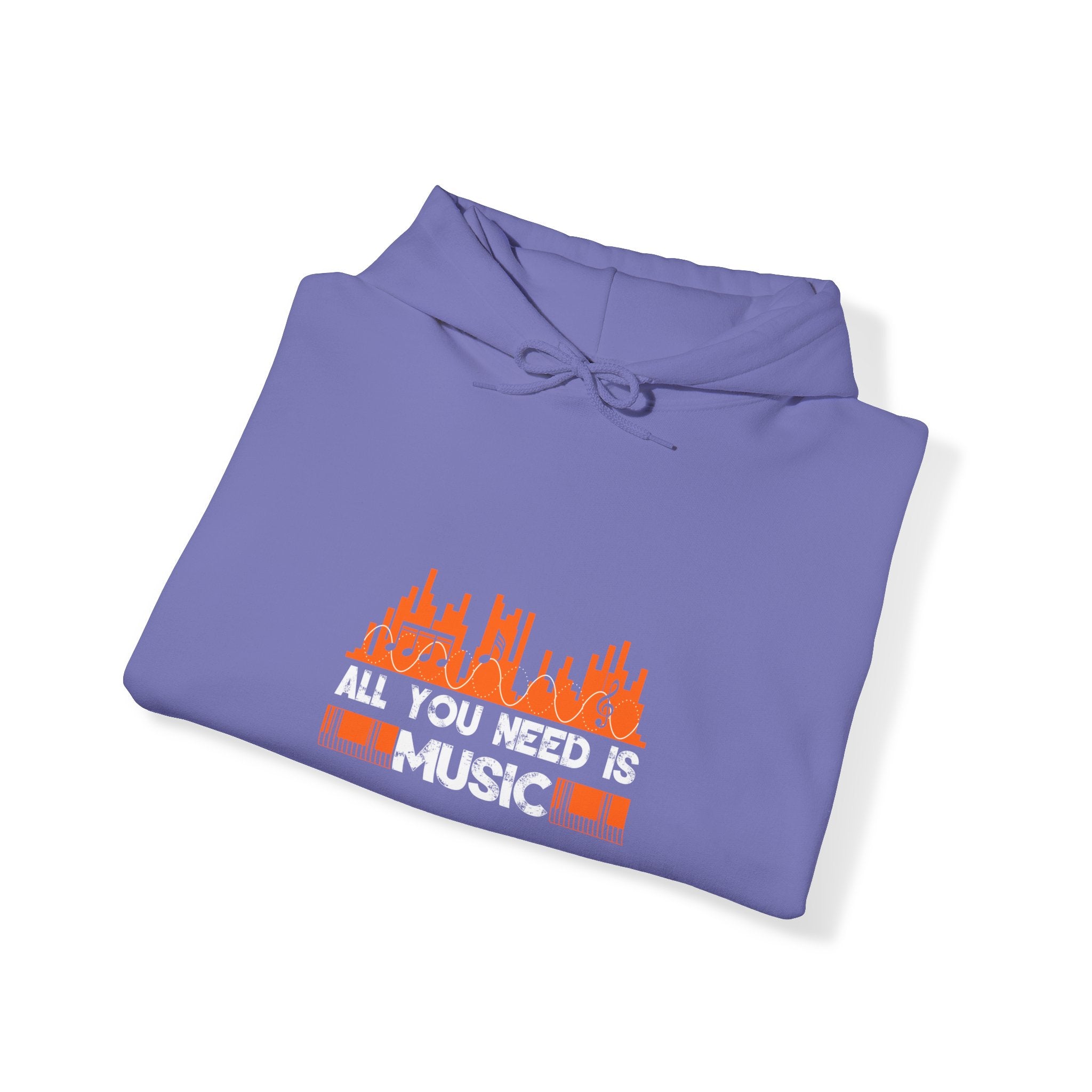 "All You Need Is Music" Unisex Heavy Blend™ Hooded Sweatshirt