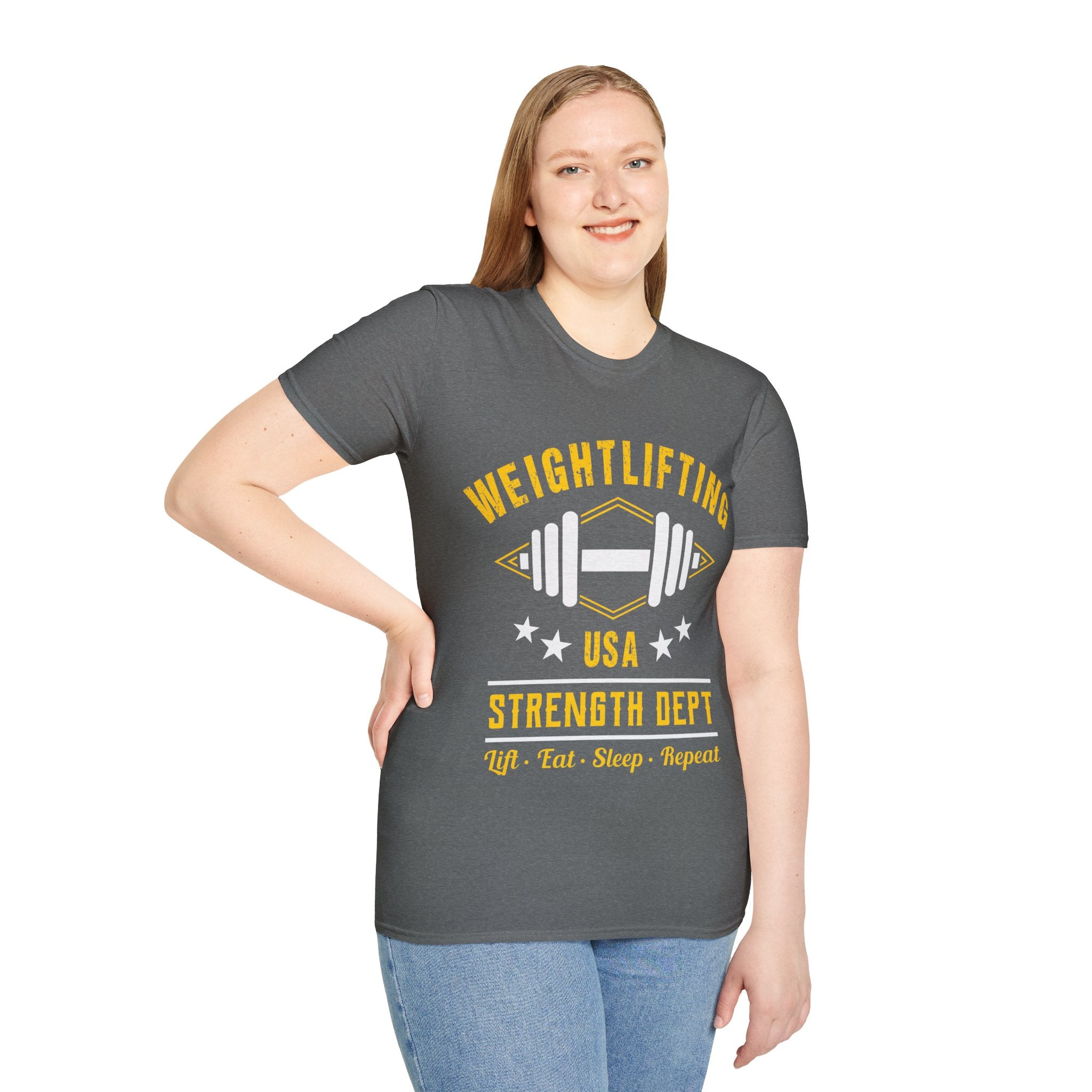 "WeightLifting" Unisex Soft style T-Shirt