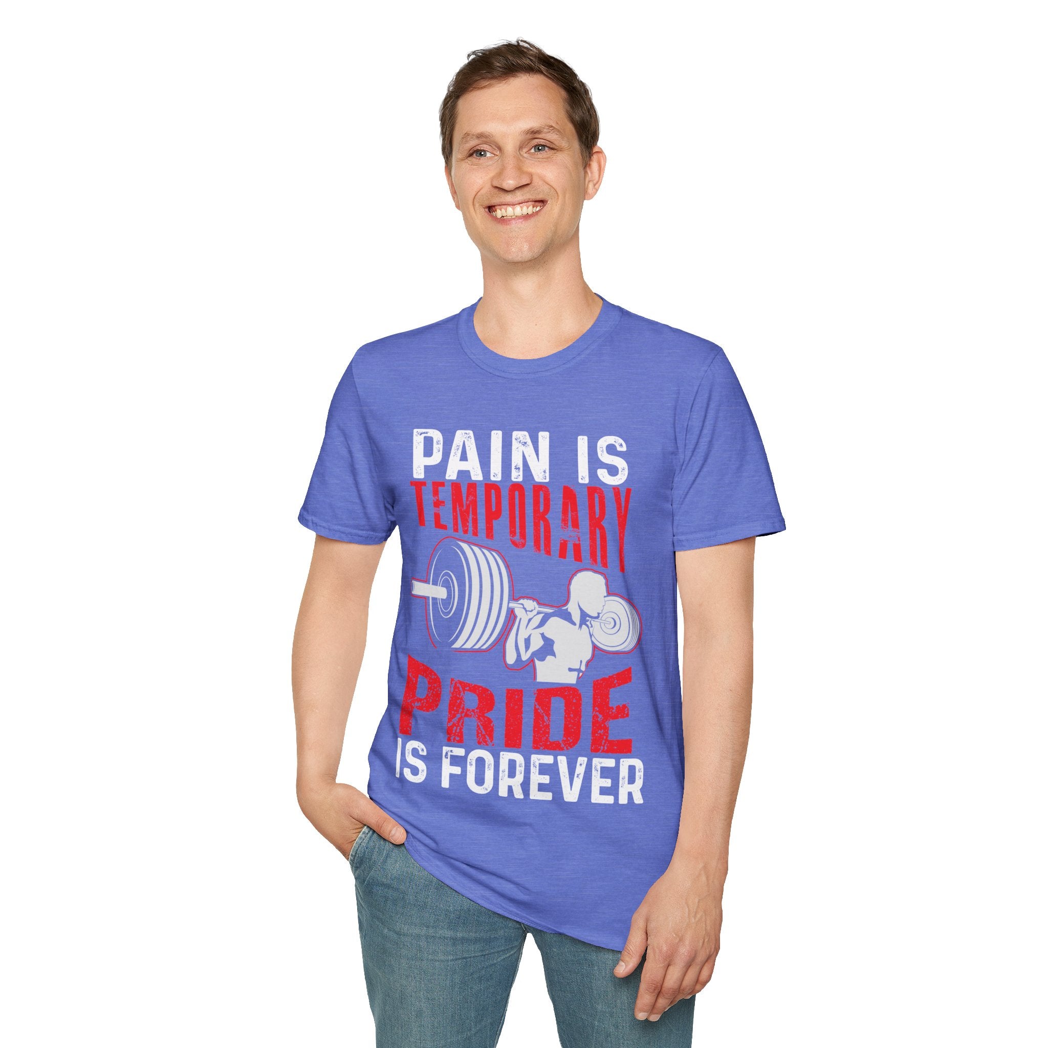 "Pain Is Temporary Pride Is Forever" Unisex Soft Style T-Shirt