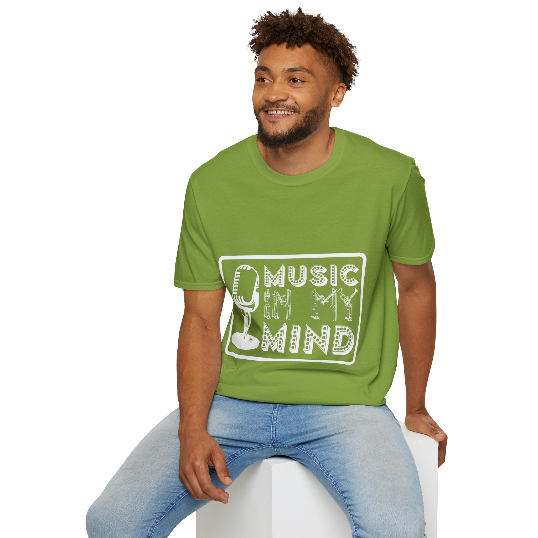 "Music In My Mind" Unisex Soft style T-Shirt