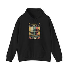 "I'M NOT OLD I'M A CLASSIC CUSTOM BUILT HIGH PERFORMANCE LEGENDARY POWER 1969" Unisex Heavy Blend™ Hooded Sweatshirt